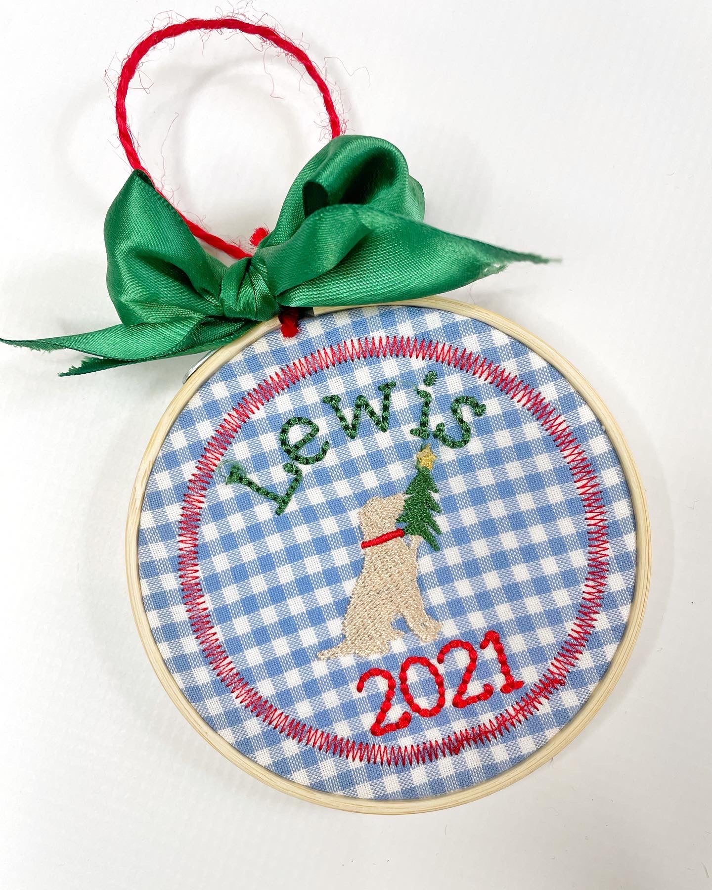 Custom Ornament with Child's Name and Year