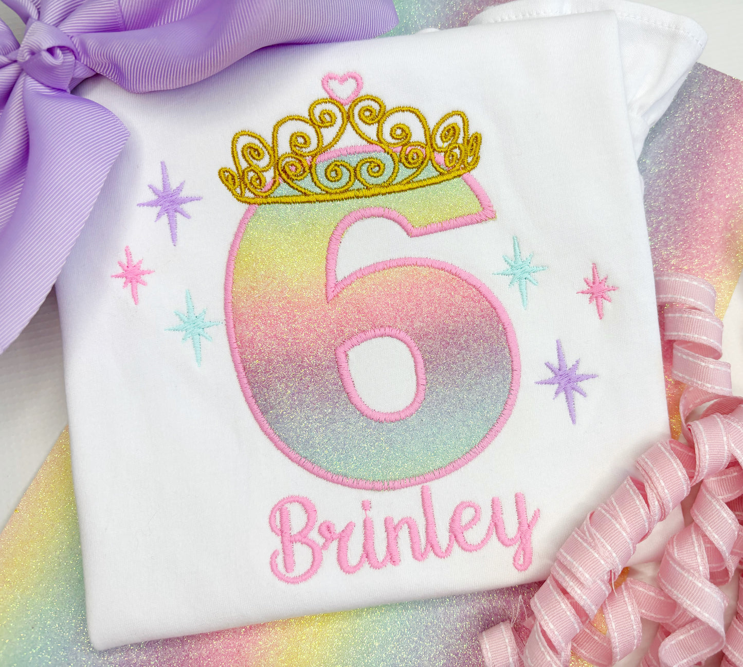 Girl's Ombre Princess Design