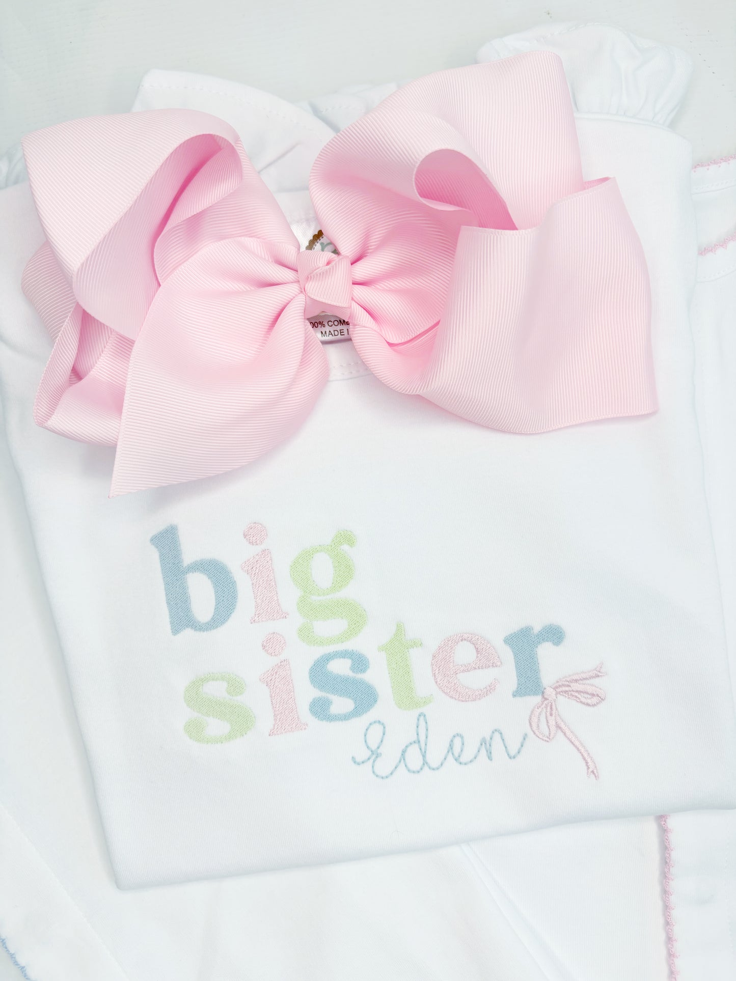 Big Sister Pastel Design