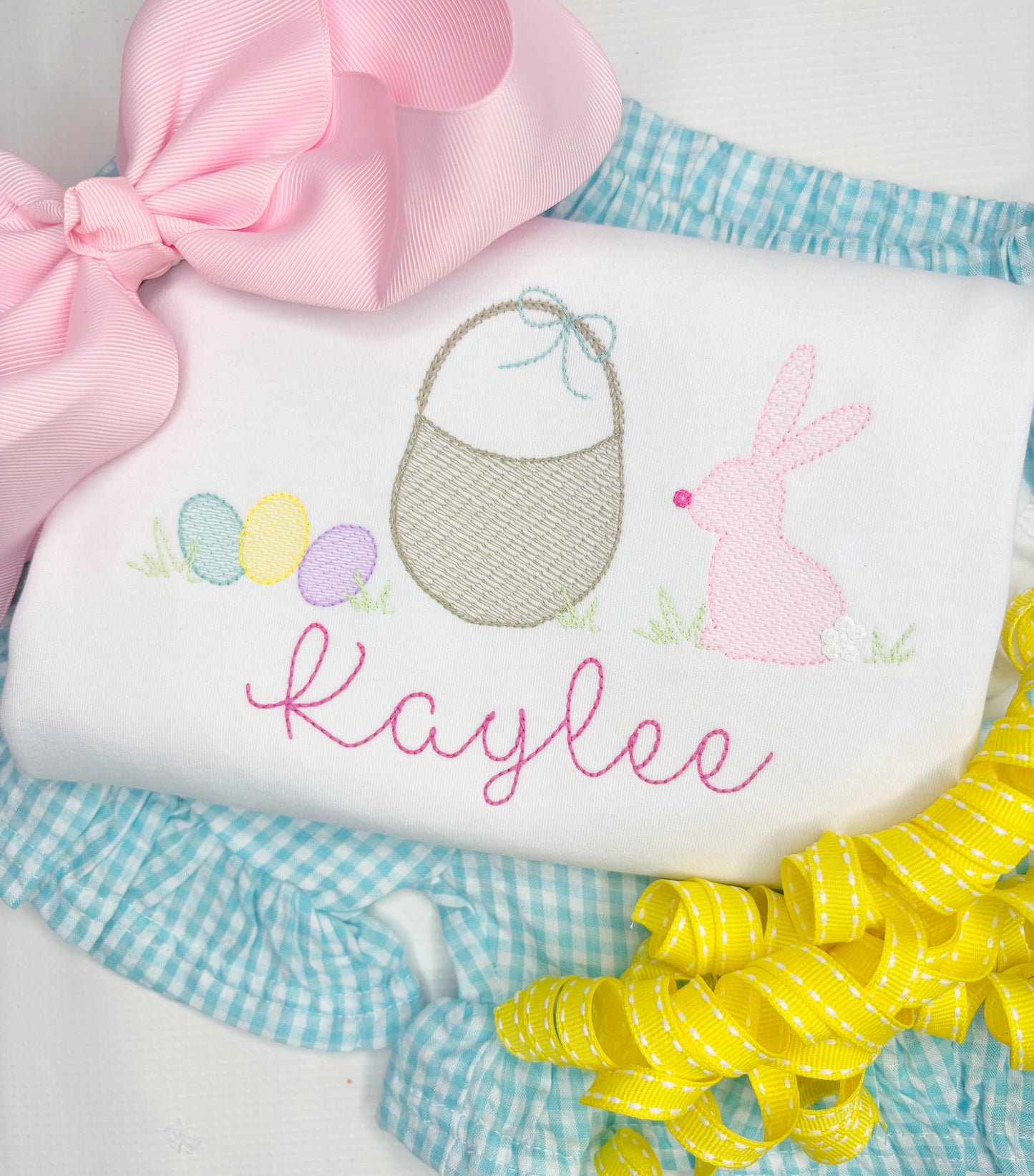 Easter Sketch Scene for Girls