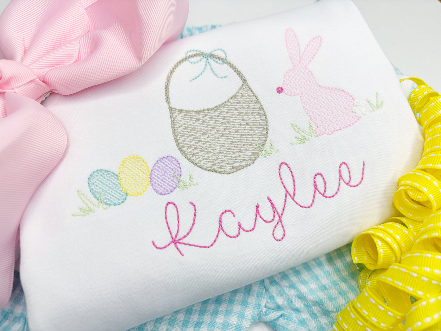 Easter Sketch Scene for Girls