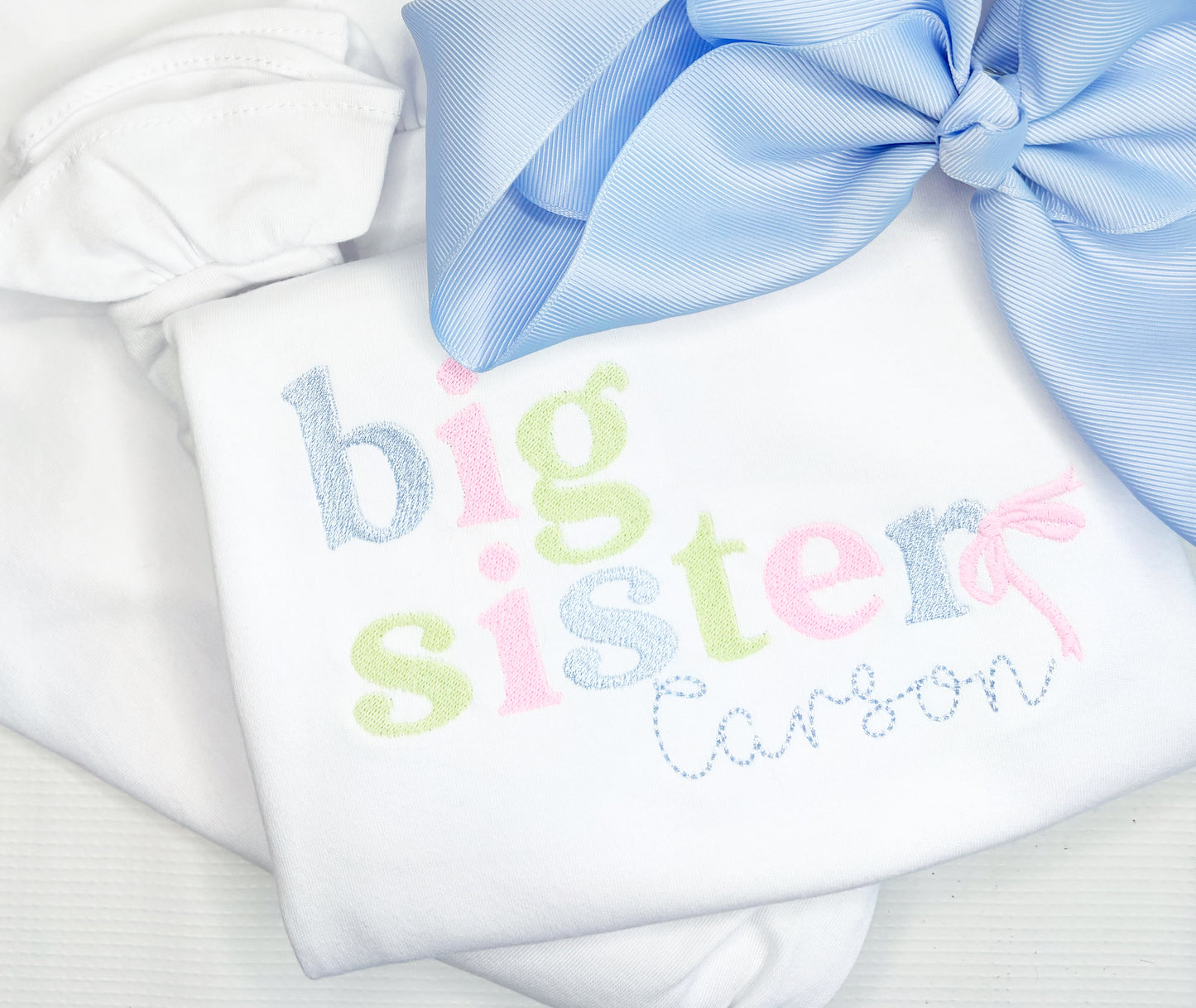 Big Sister Pastel Design