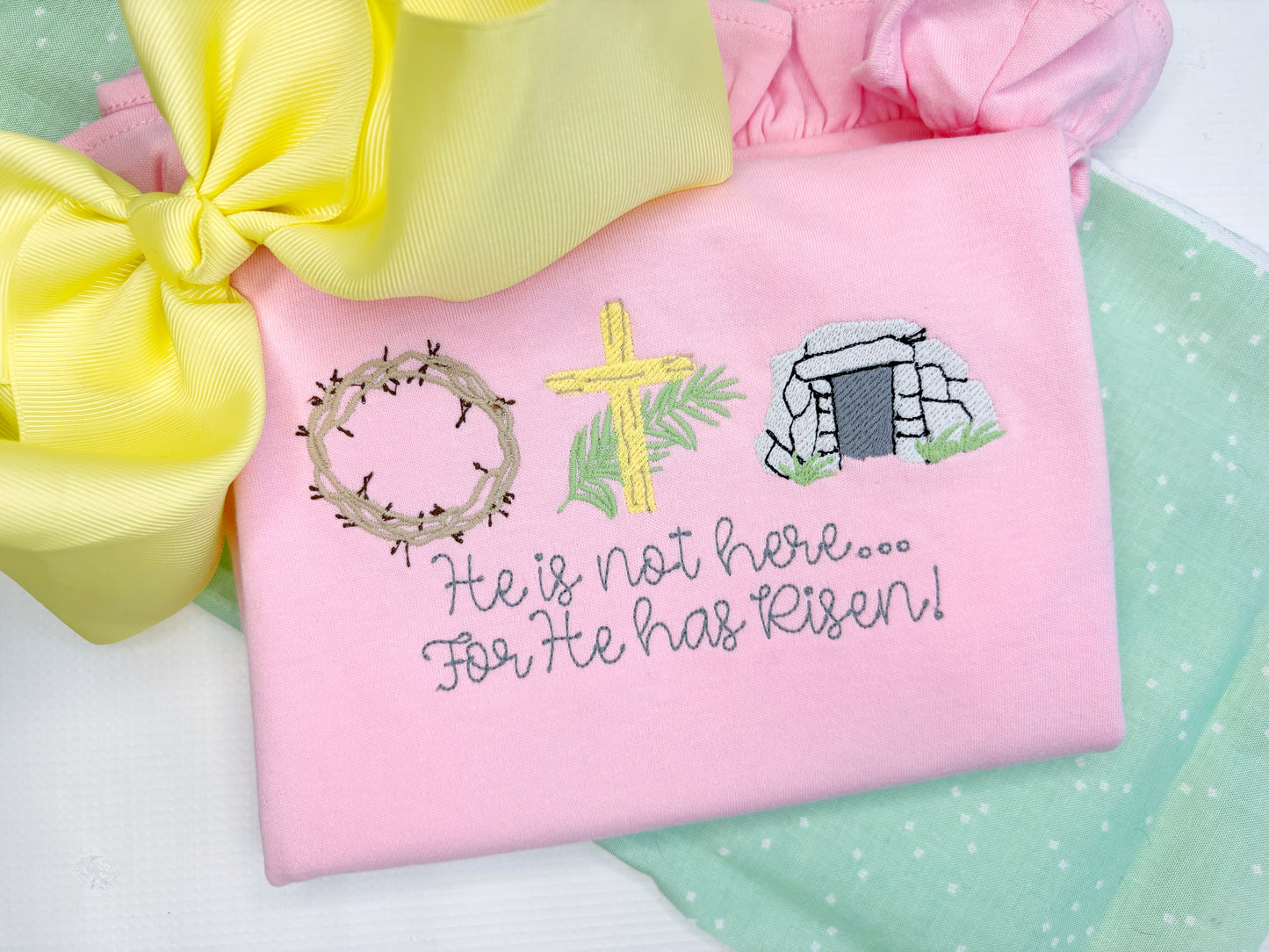 He Is Not Here.....Easter Design