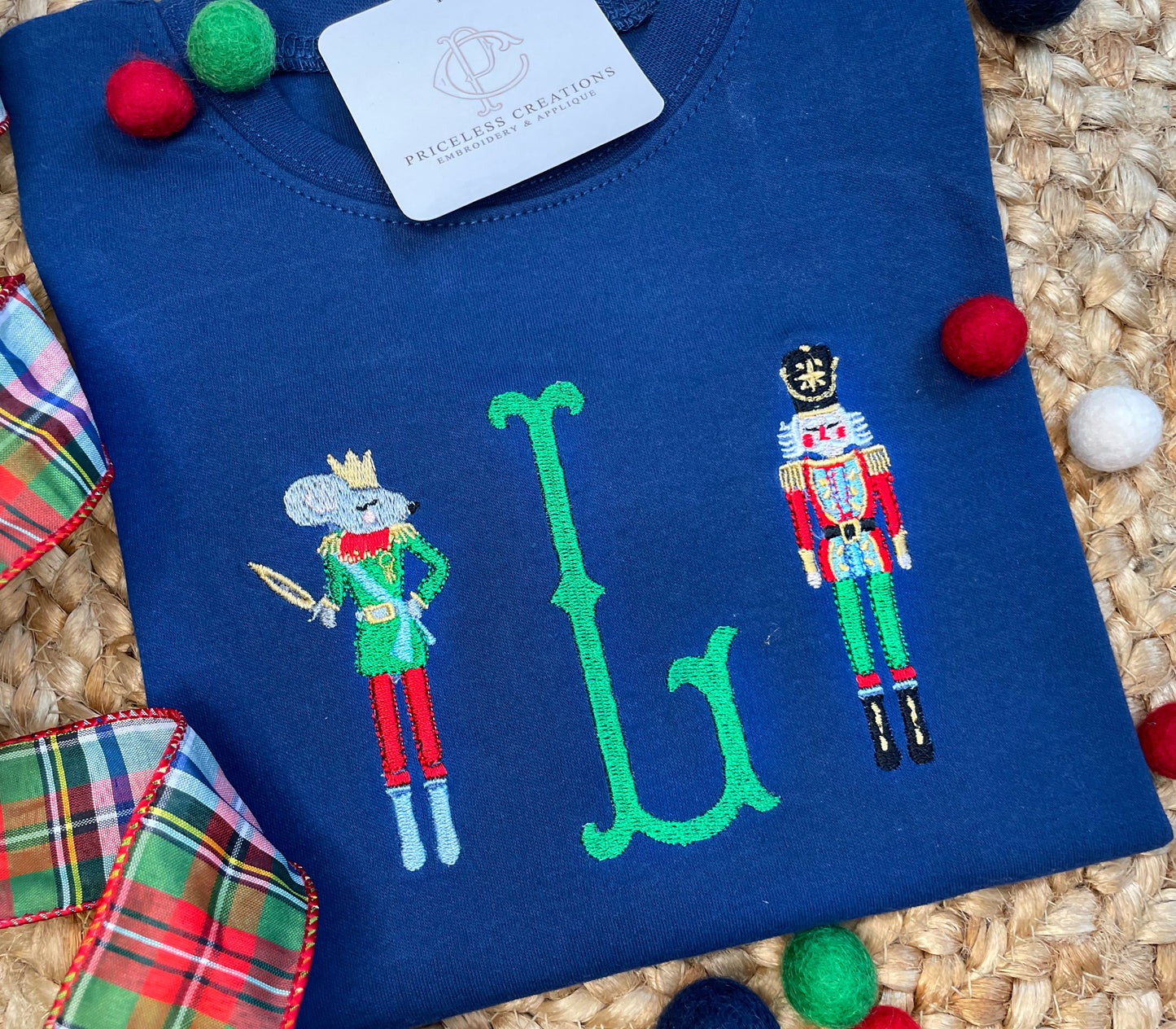 Nutcracker Initial Shirt for Boys