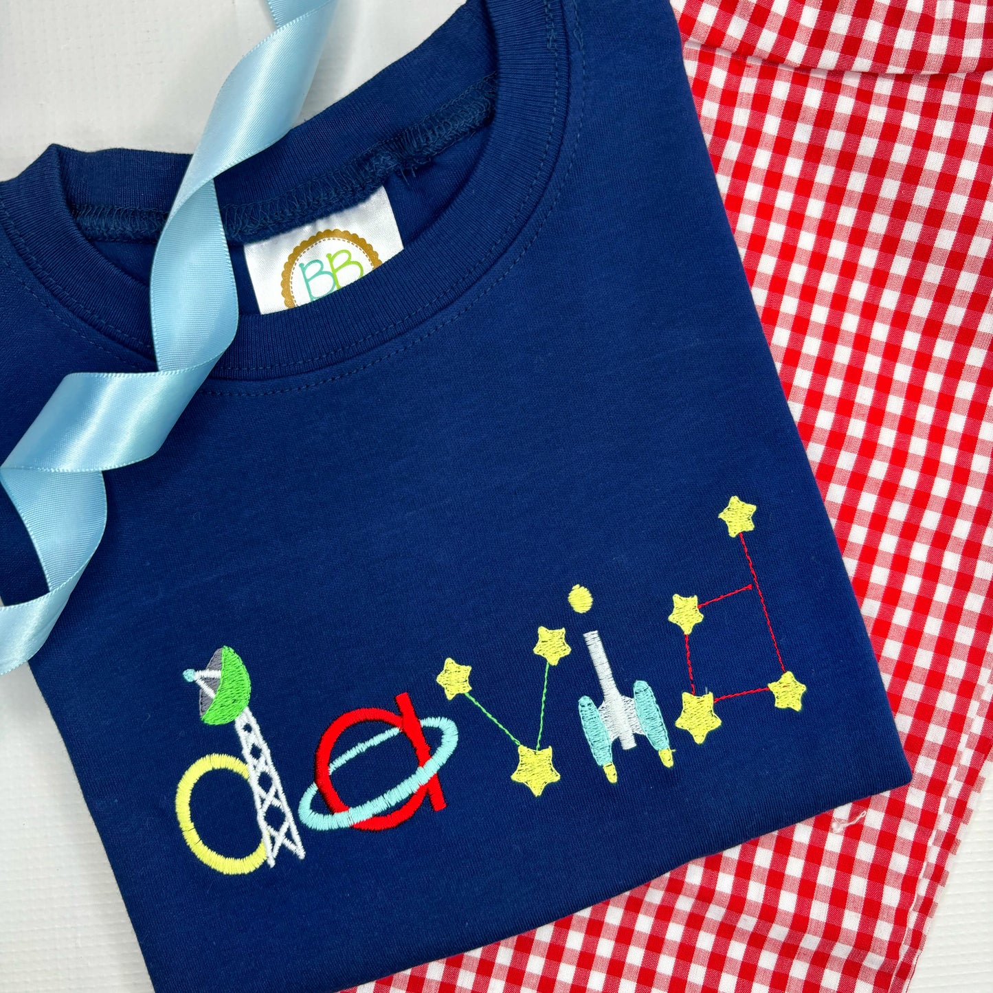 Boy's Outer Space Name Design