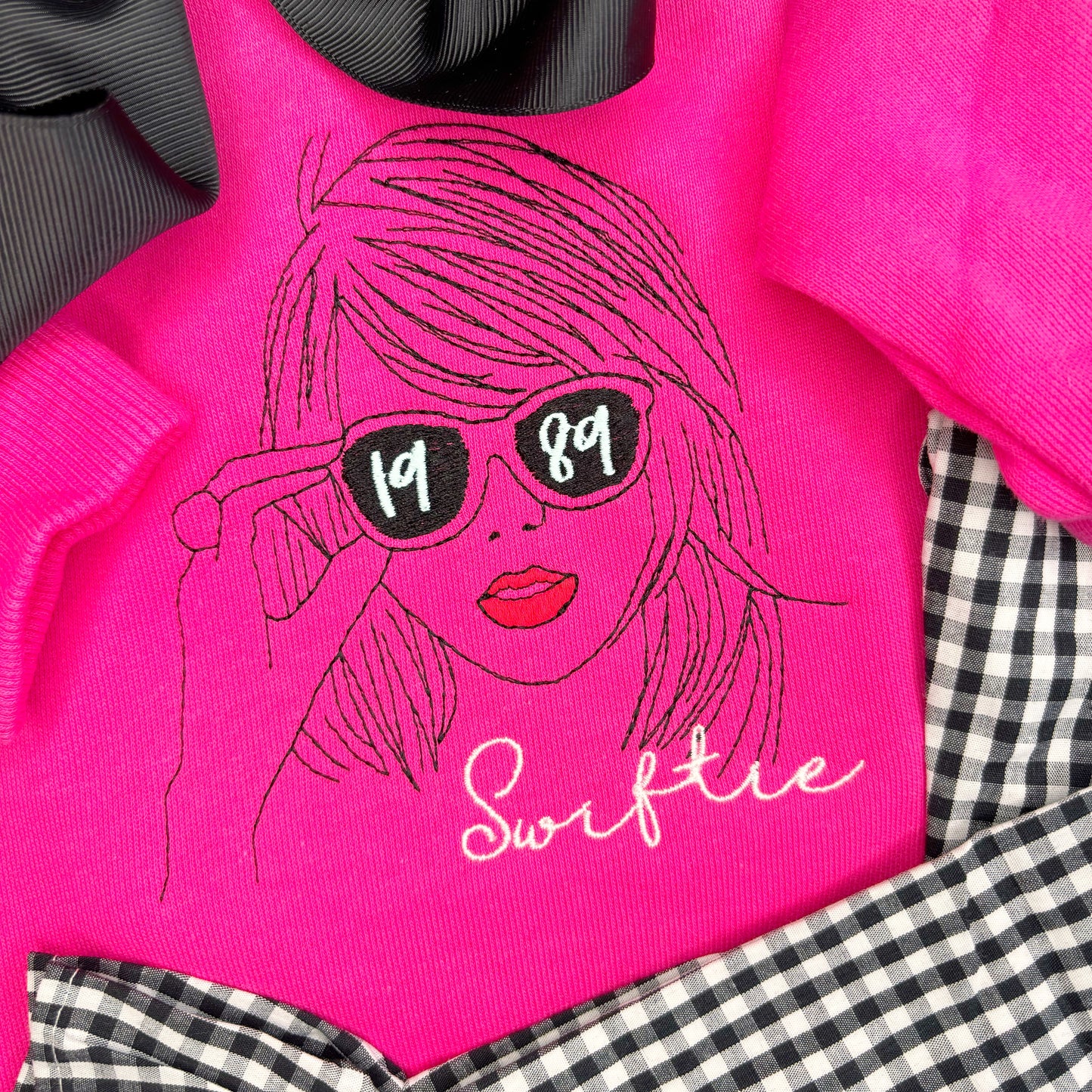 Taylor inspired Custom Embroidered Design