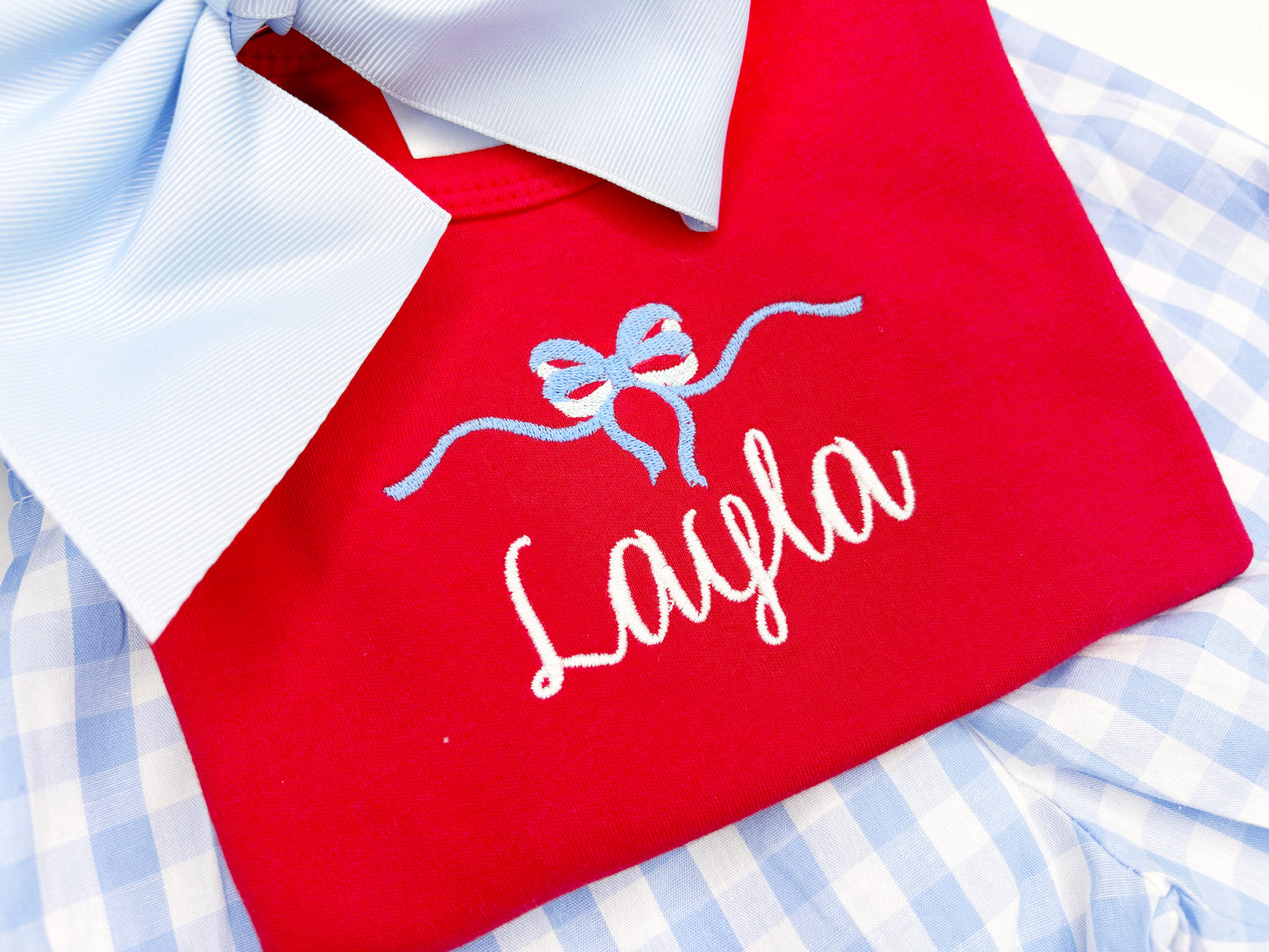 Dainty Bow Girl's Design