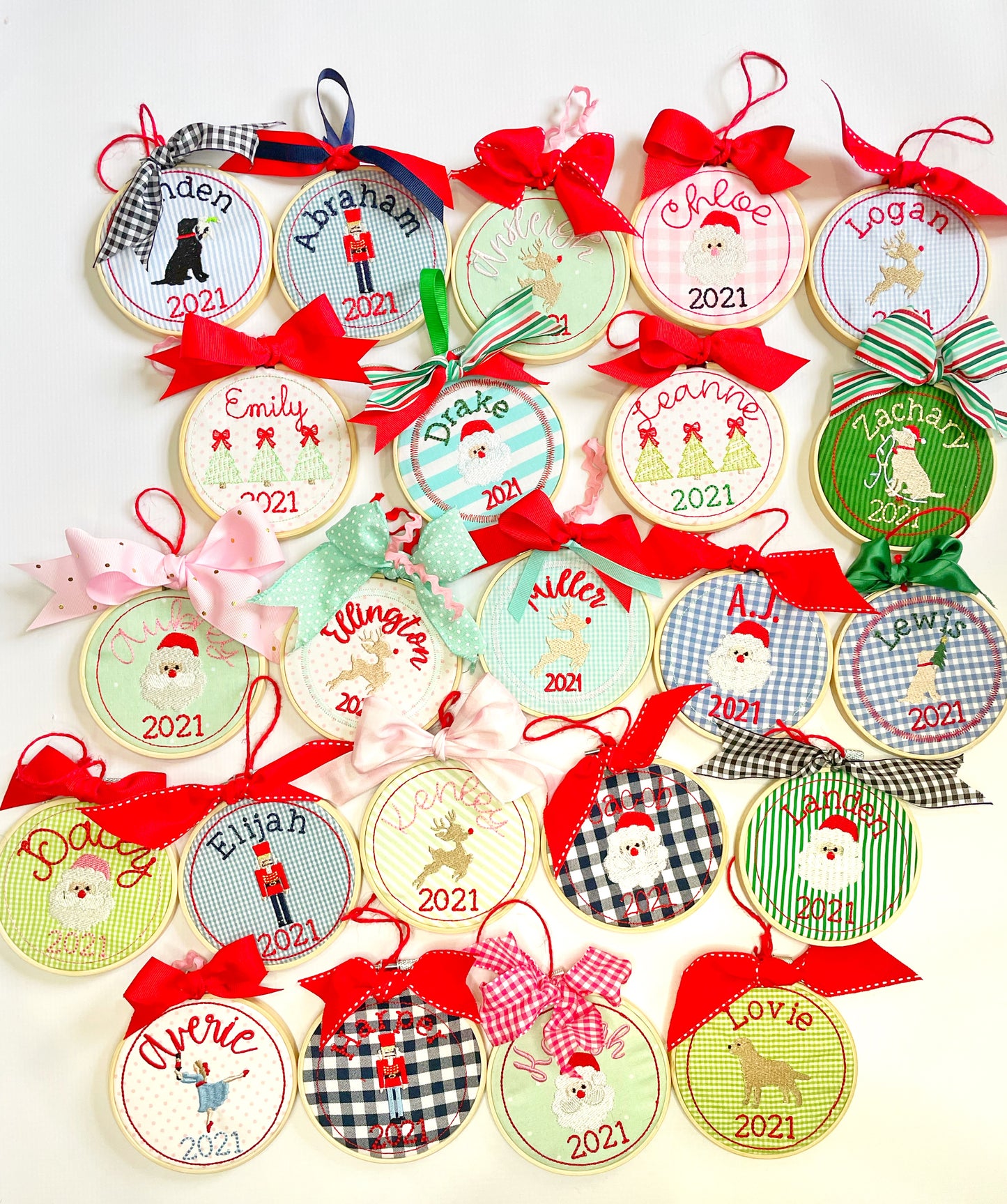 Custom Ornament with Child's Name and Year