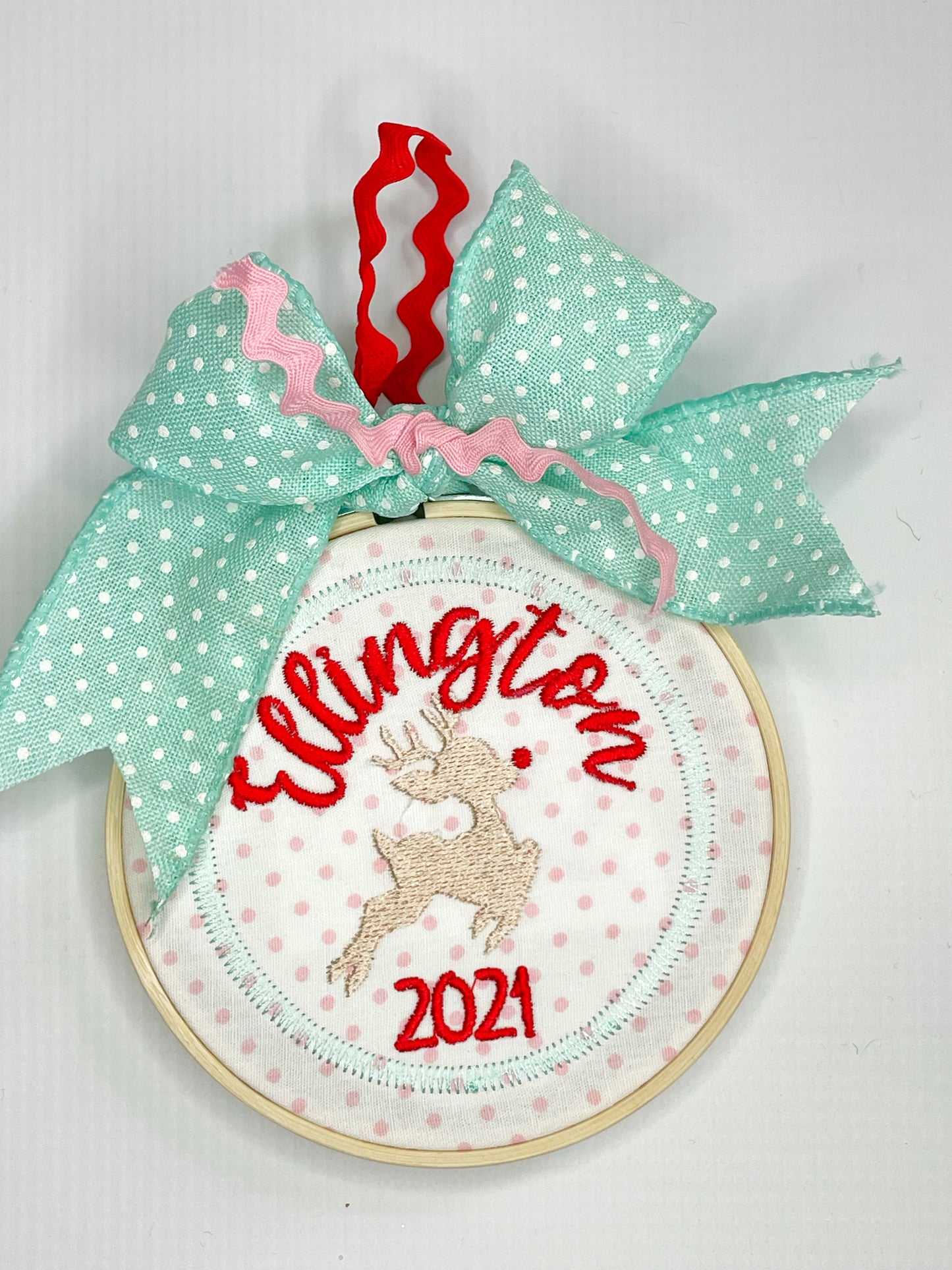 Custom Ornament with Child's Name and Year