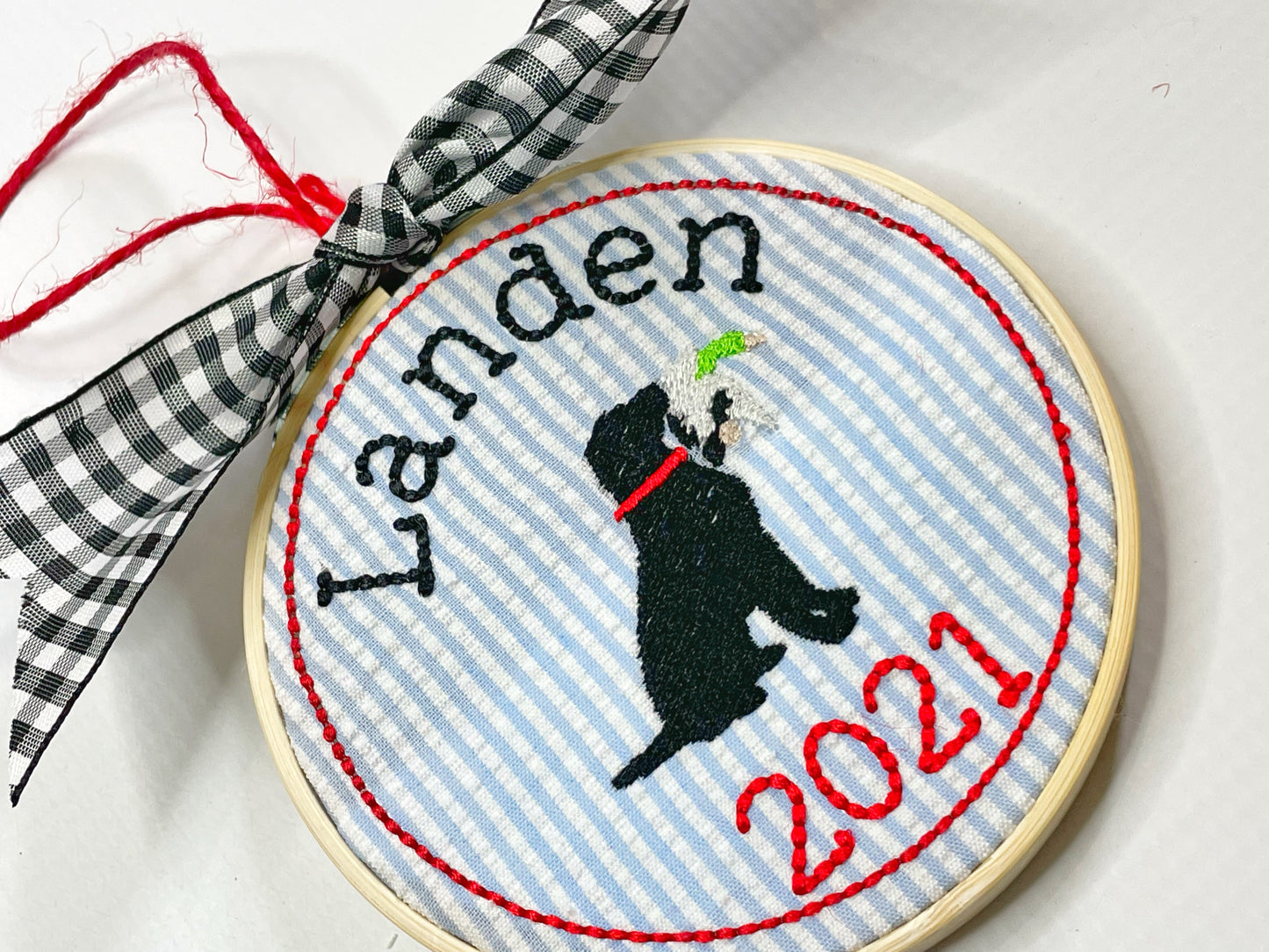Custom Ornament with Child's Name and Year