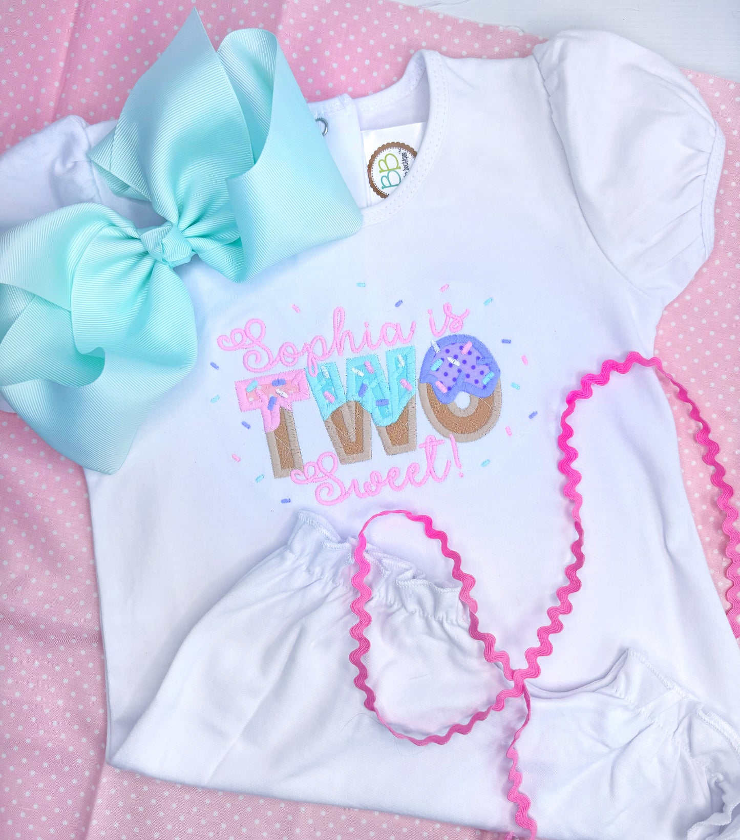 TWO Sweet Birthday Design