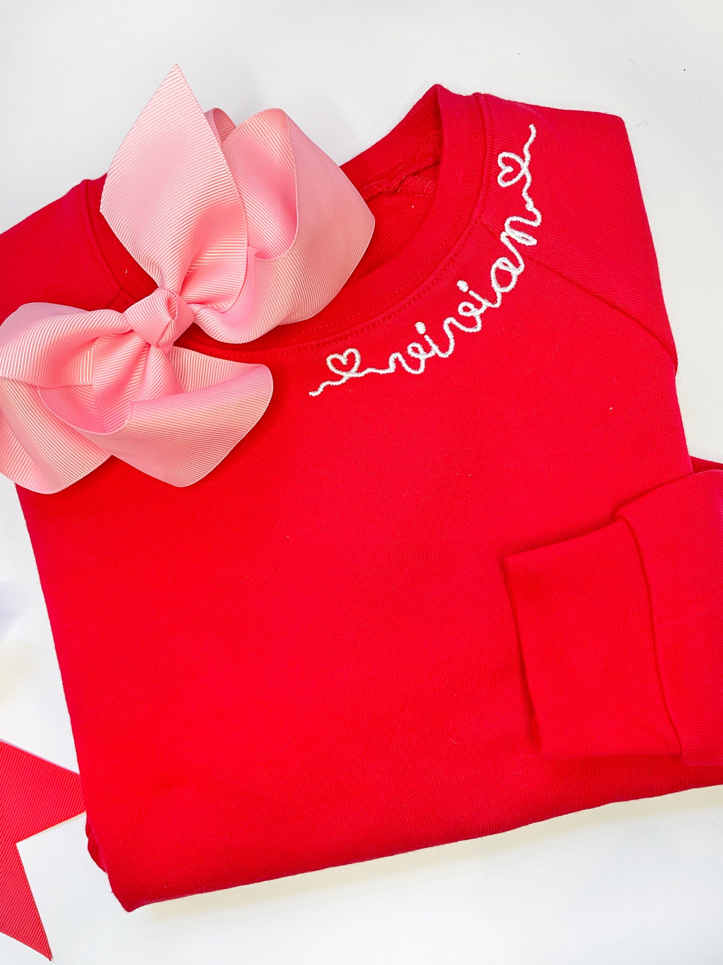 Neckline Valentine Monogram