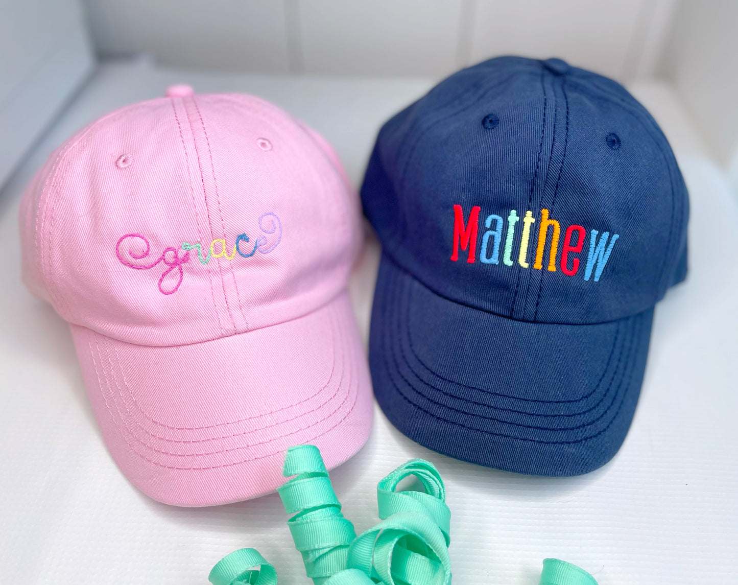 Monogrammed Toddler Baseball Hat