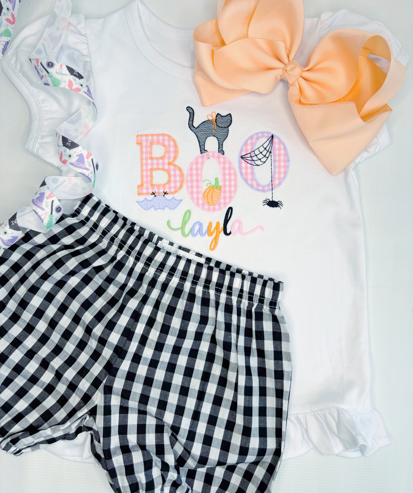 BOO Applique Design