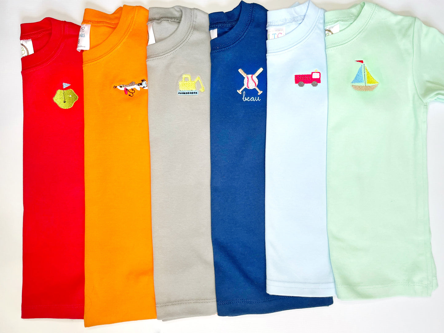 Boy's Mini Short Sleeve T-Shirt Designs