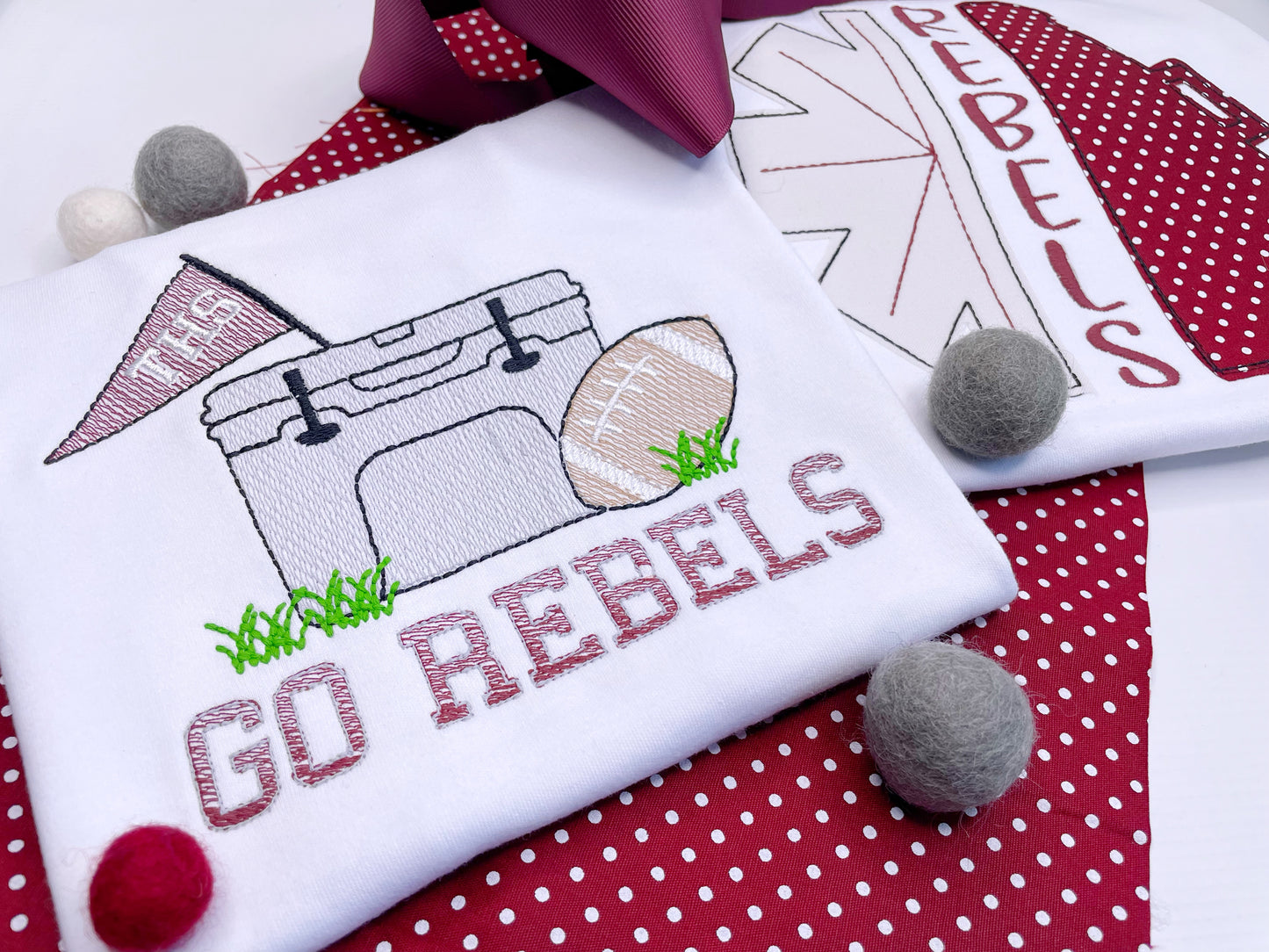 Tailgate Embroidery Design