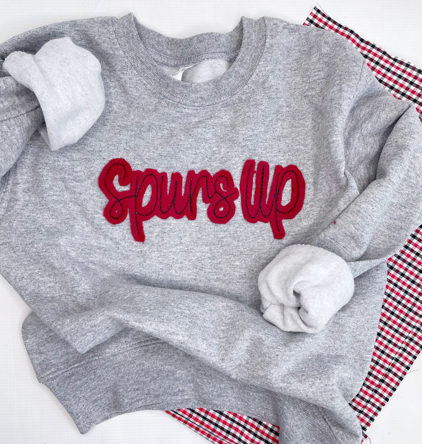 Hand Drawn Felt Vintage Name UNISEX Sweatshirt