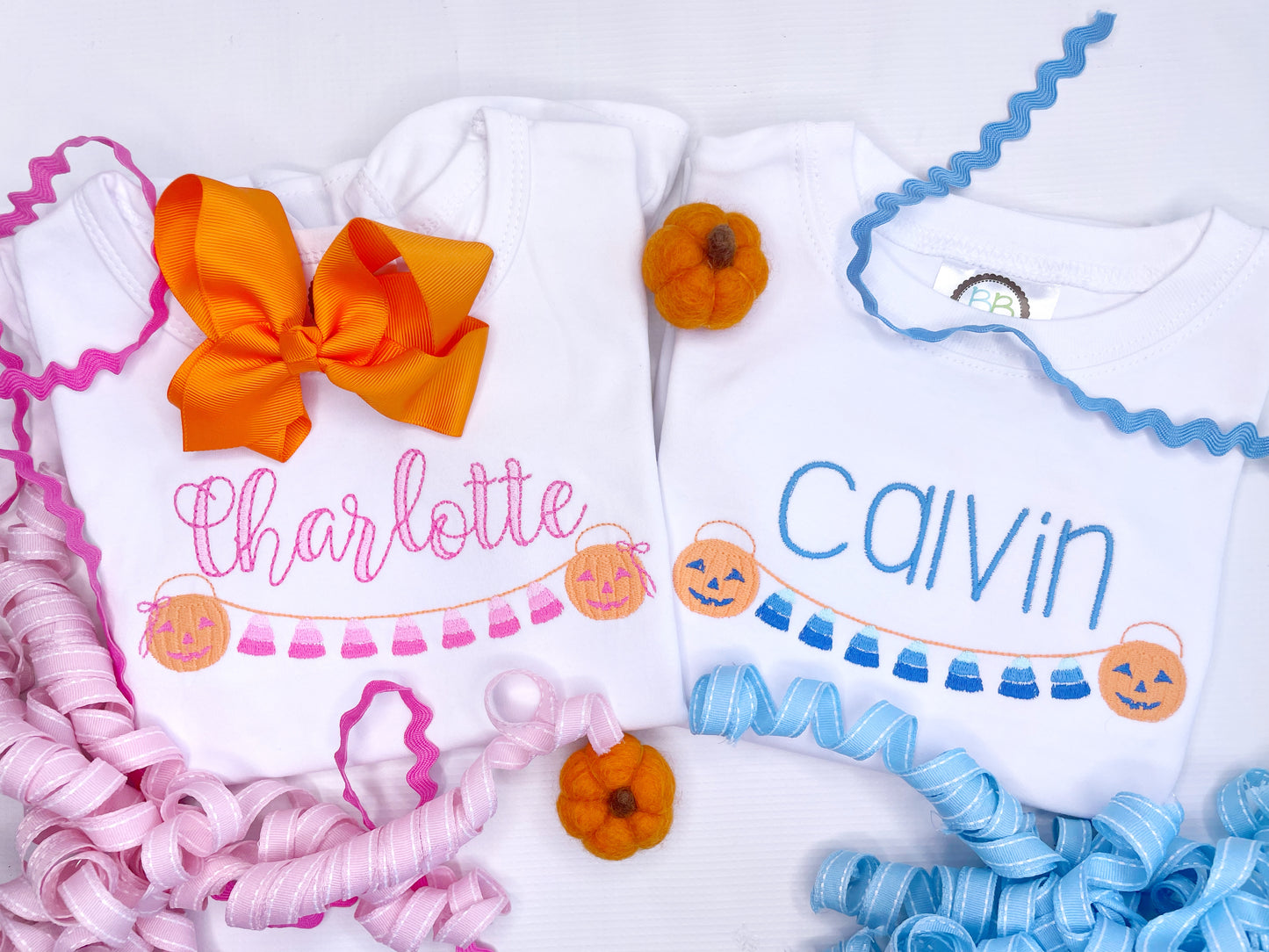 Ombre Halloween Pumpkins