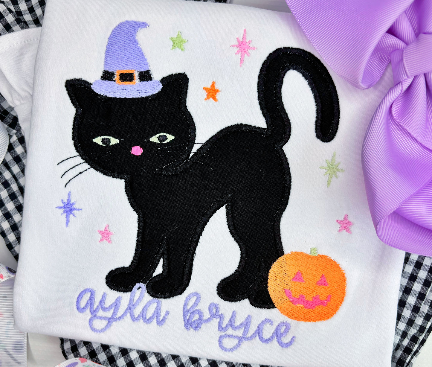Haloween Black Cat Design