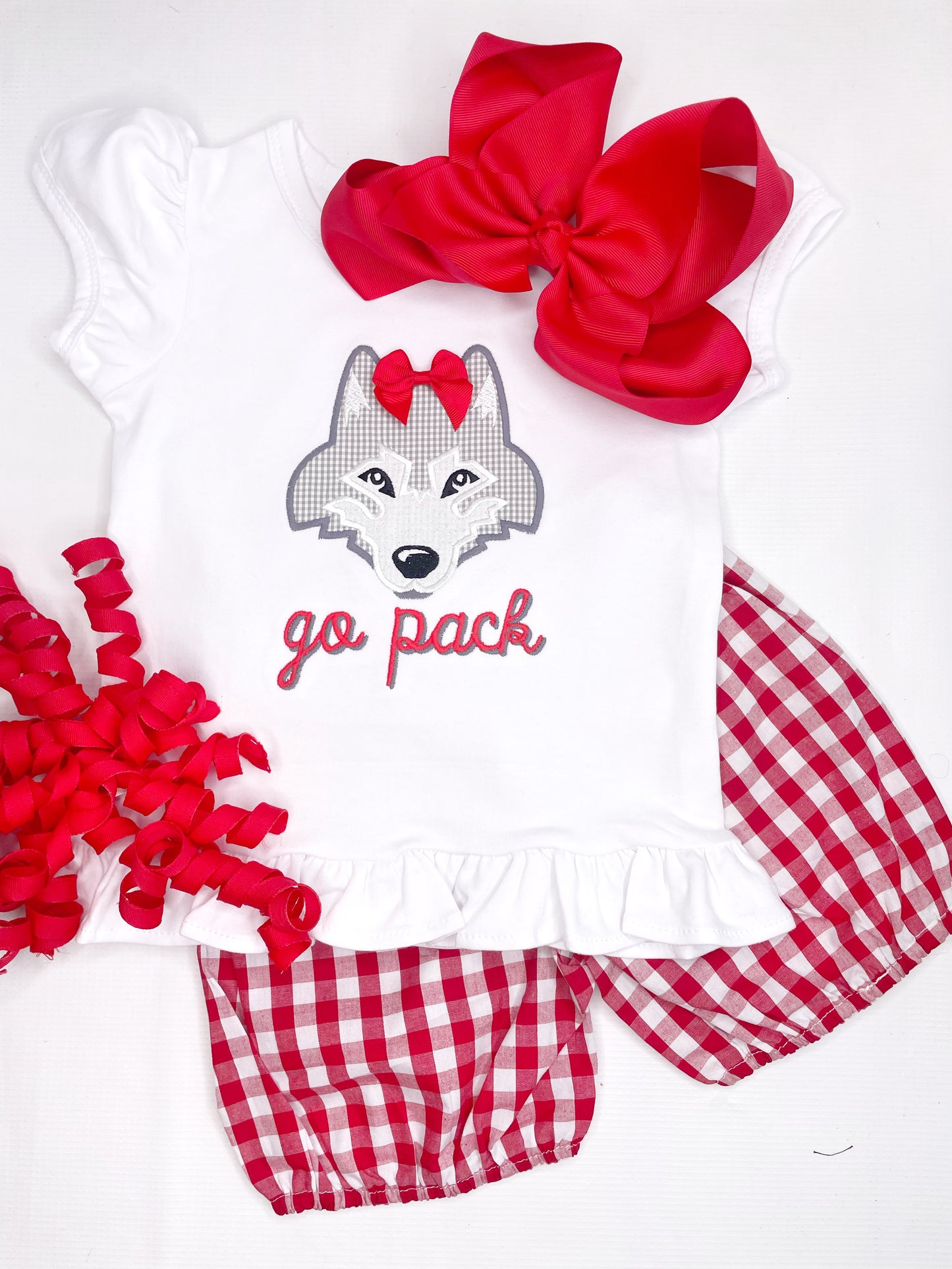 Girls WOLVES School Spirit Shirt
