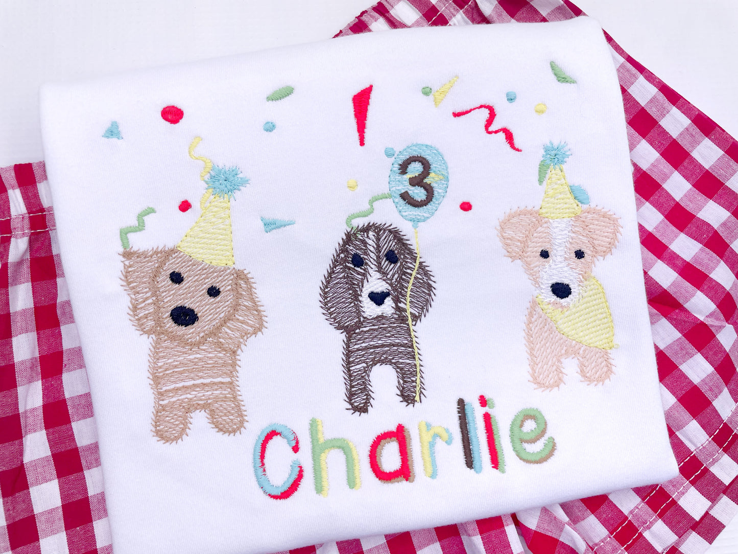 Puppy Dog Birthday Design