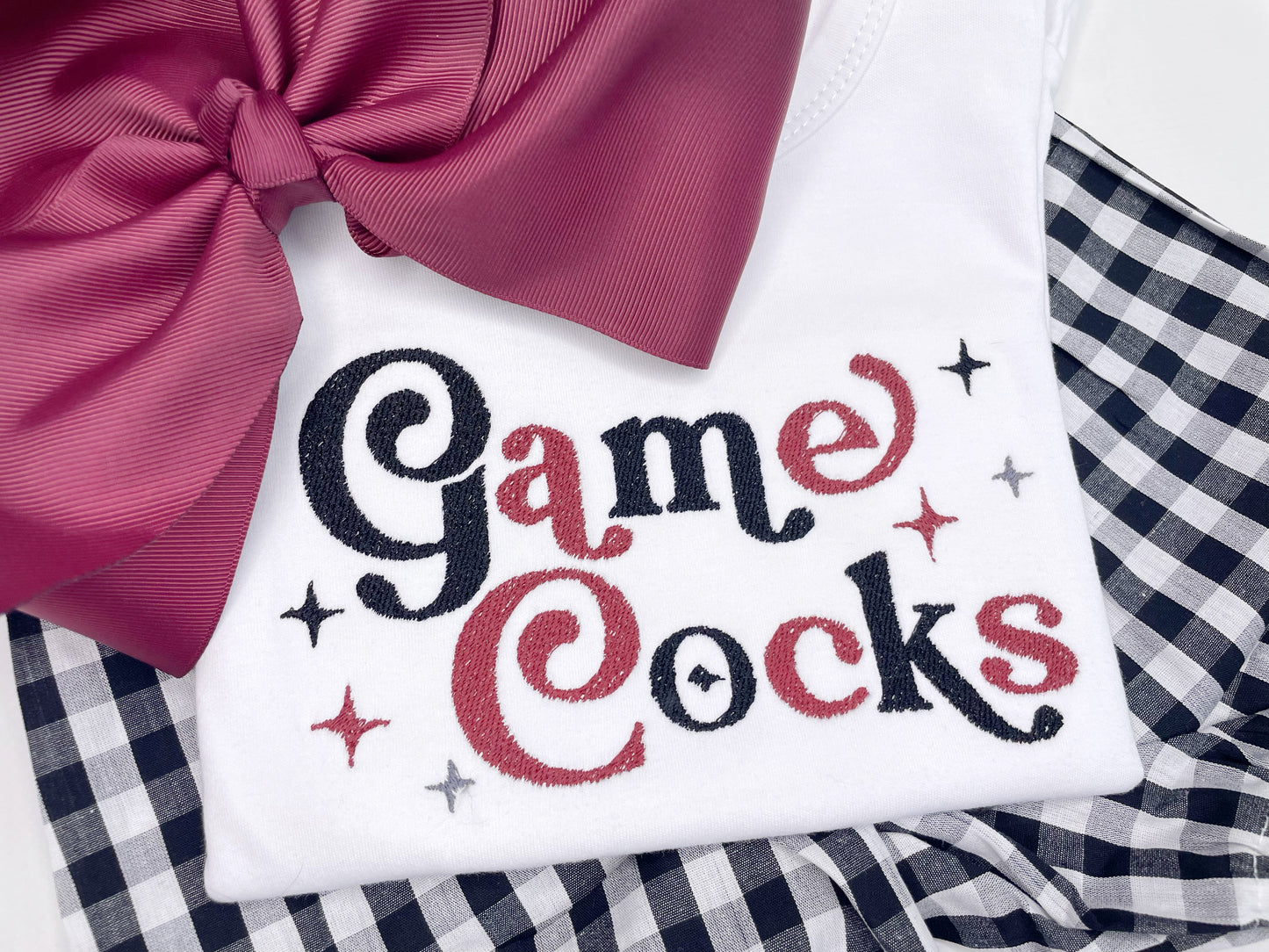 GO "Team" Vintage Font Shirt Design