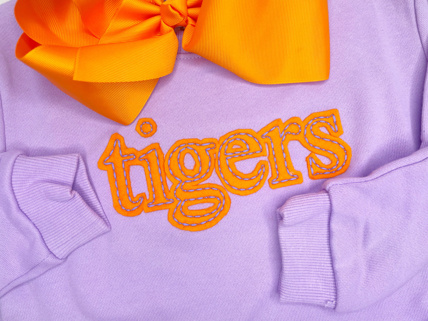 Unisex Version of Felt Vintage Name Sweatshirt IN TIMES FONT