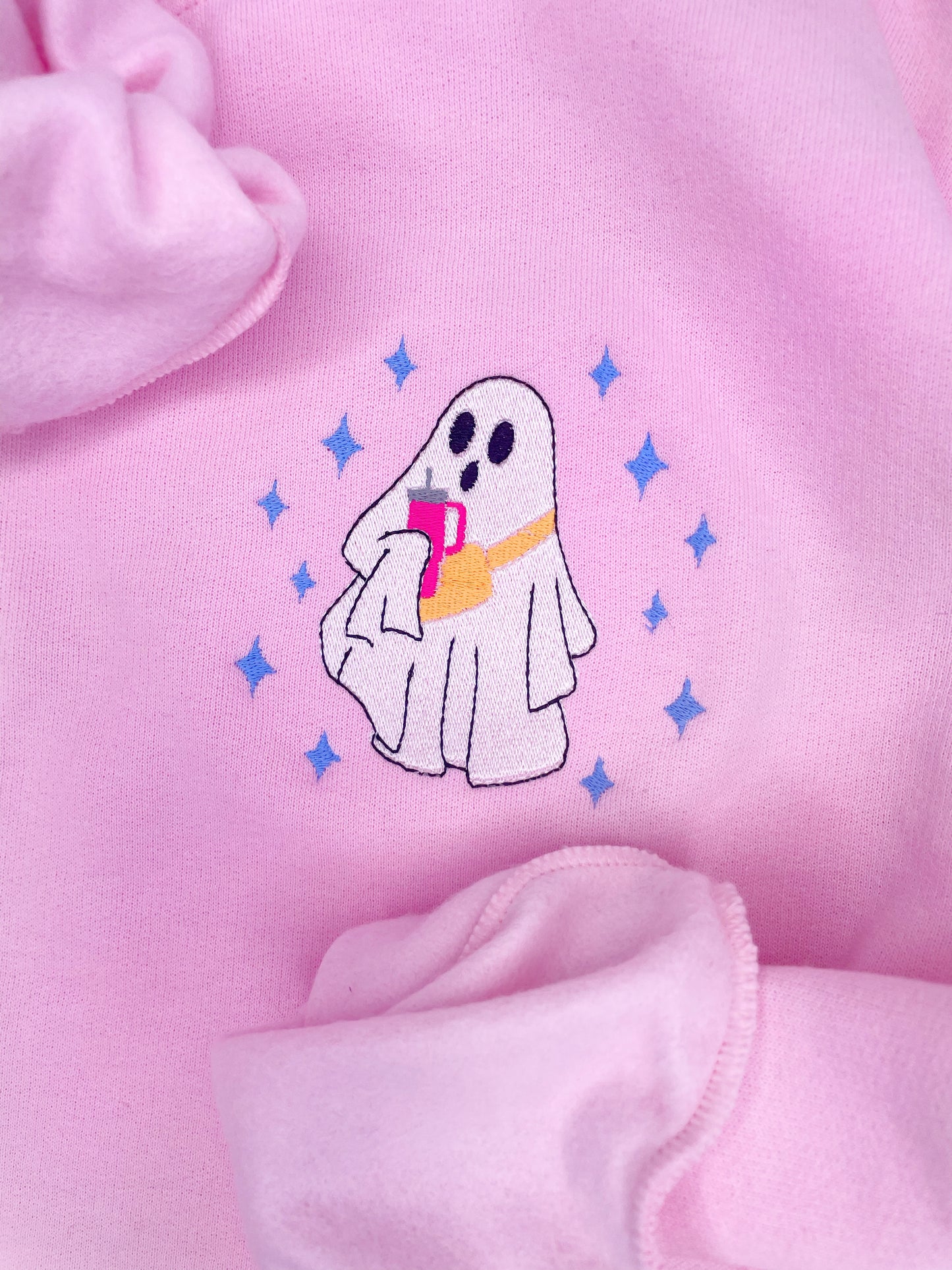 Basic Ghost Embroidery Design