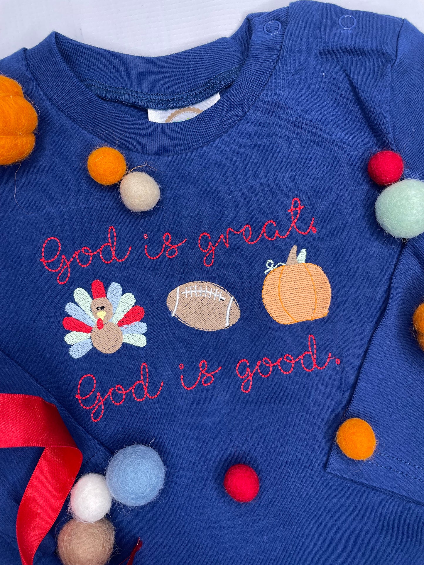 God is Good. God is great. Boy version.