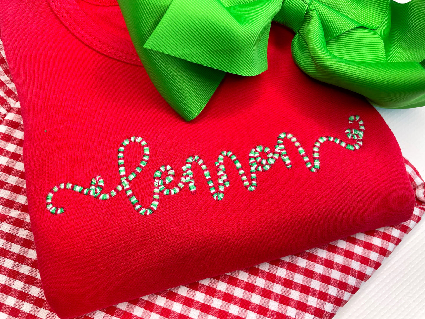 Varigated Christmas Thread Design