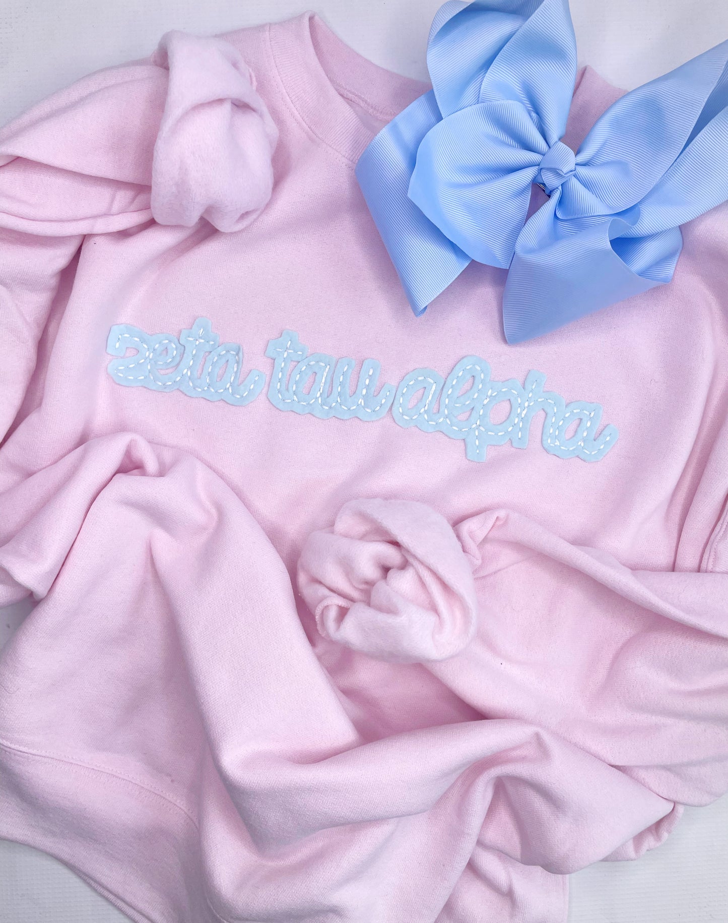 Adult Felt Name Sweatshirts