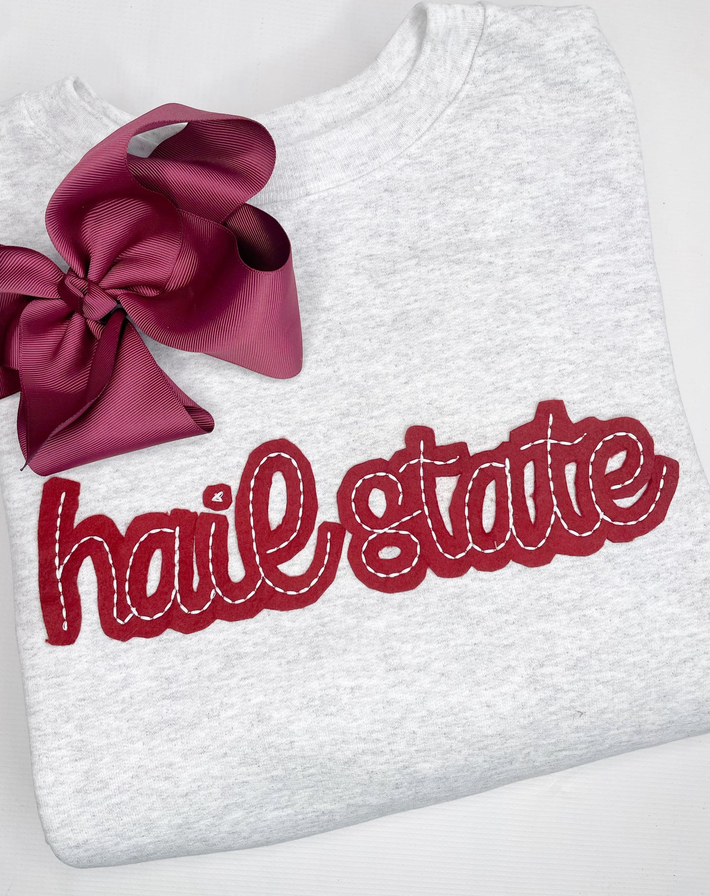 Adult Felt Name Sweatshirts