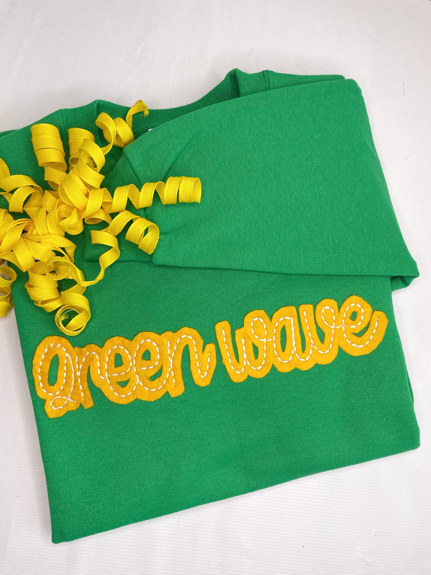 Adult Felt Name Sweatshirts