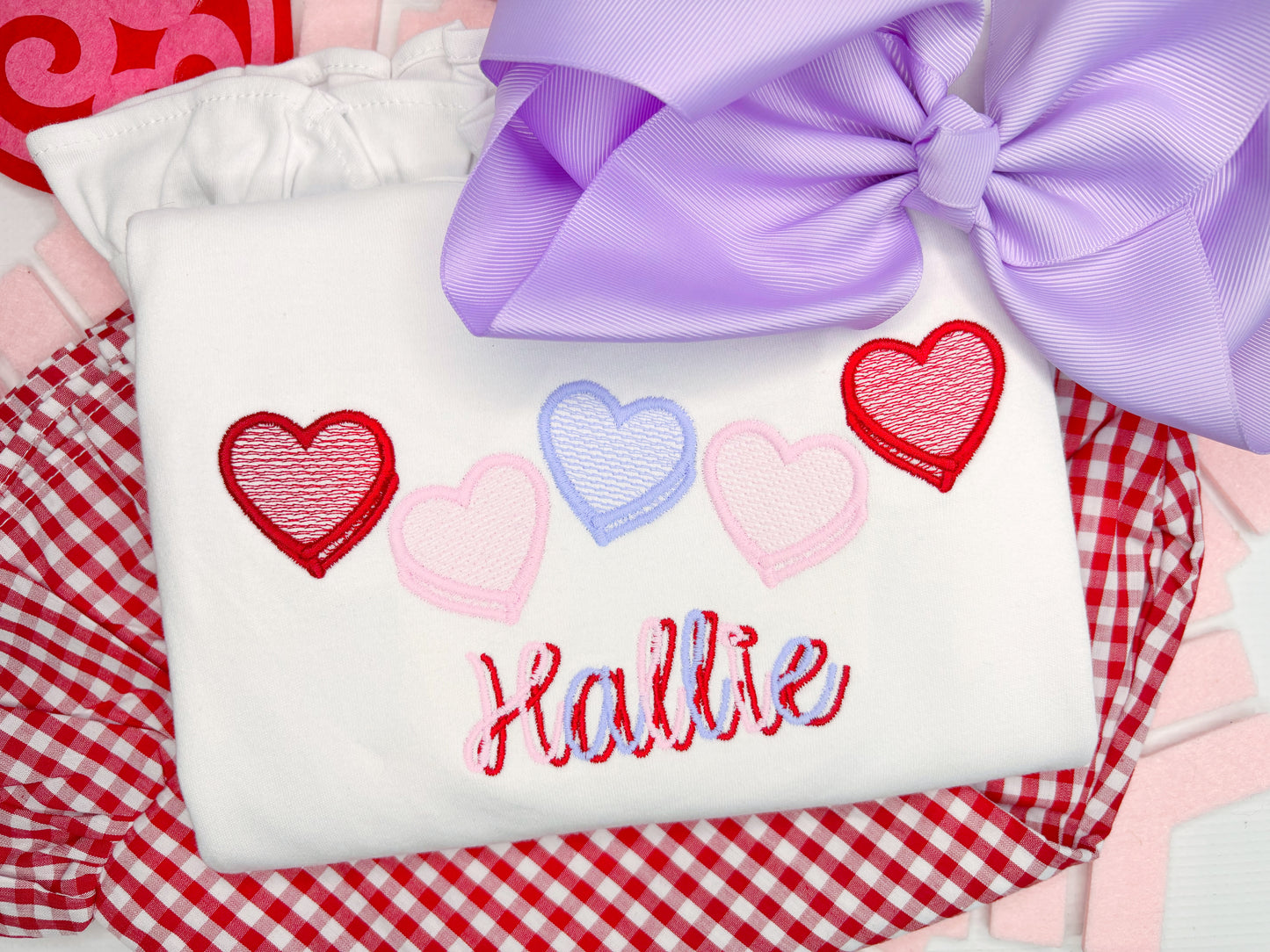 Sketch Hearts Valentine Design