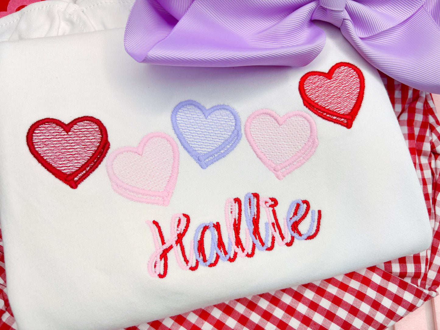 Sketch Hearts Valentine Design
