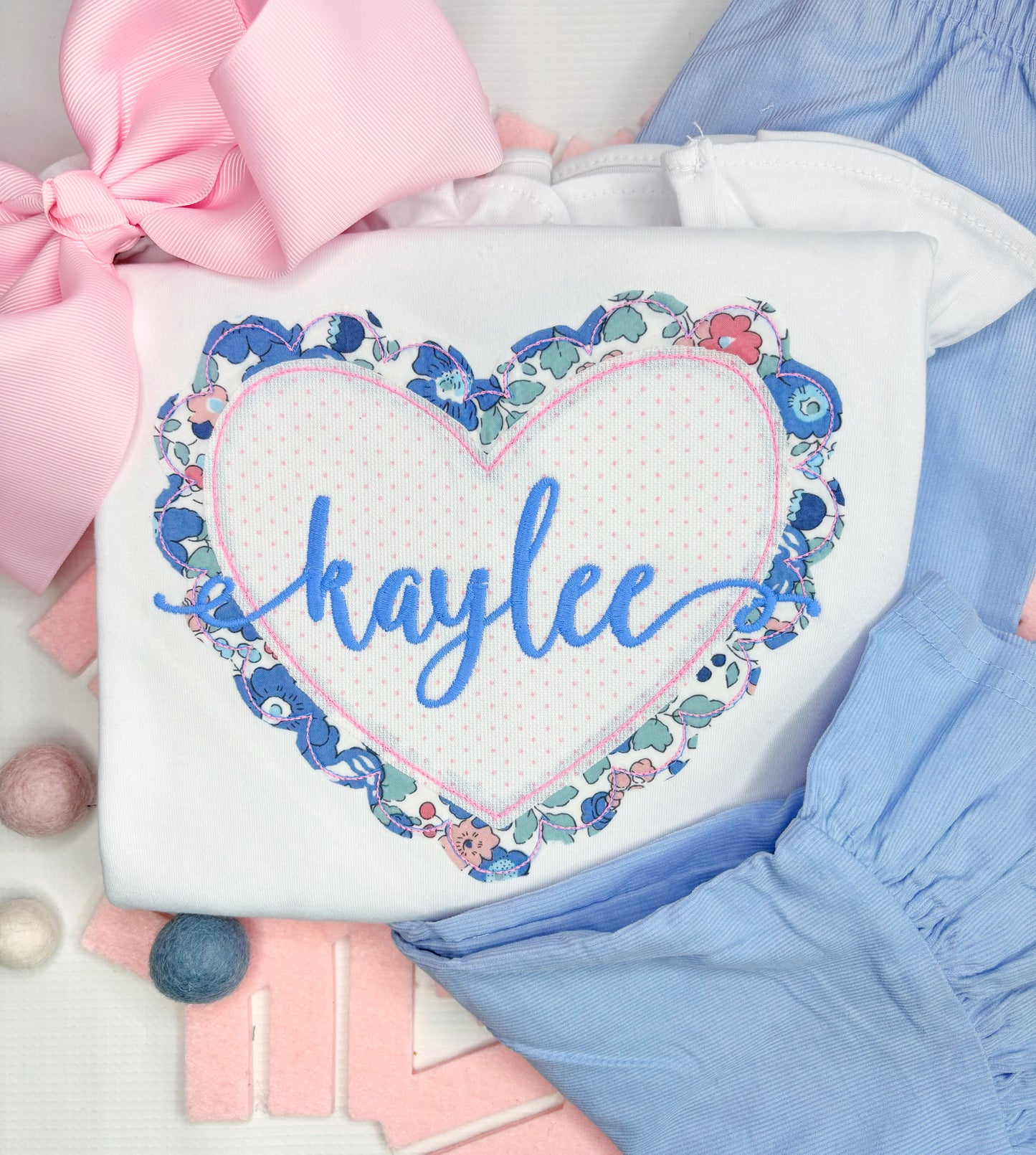 Blue Bell Valentine Design
