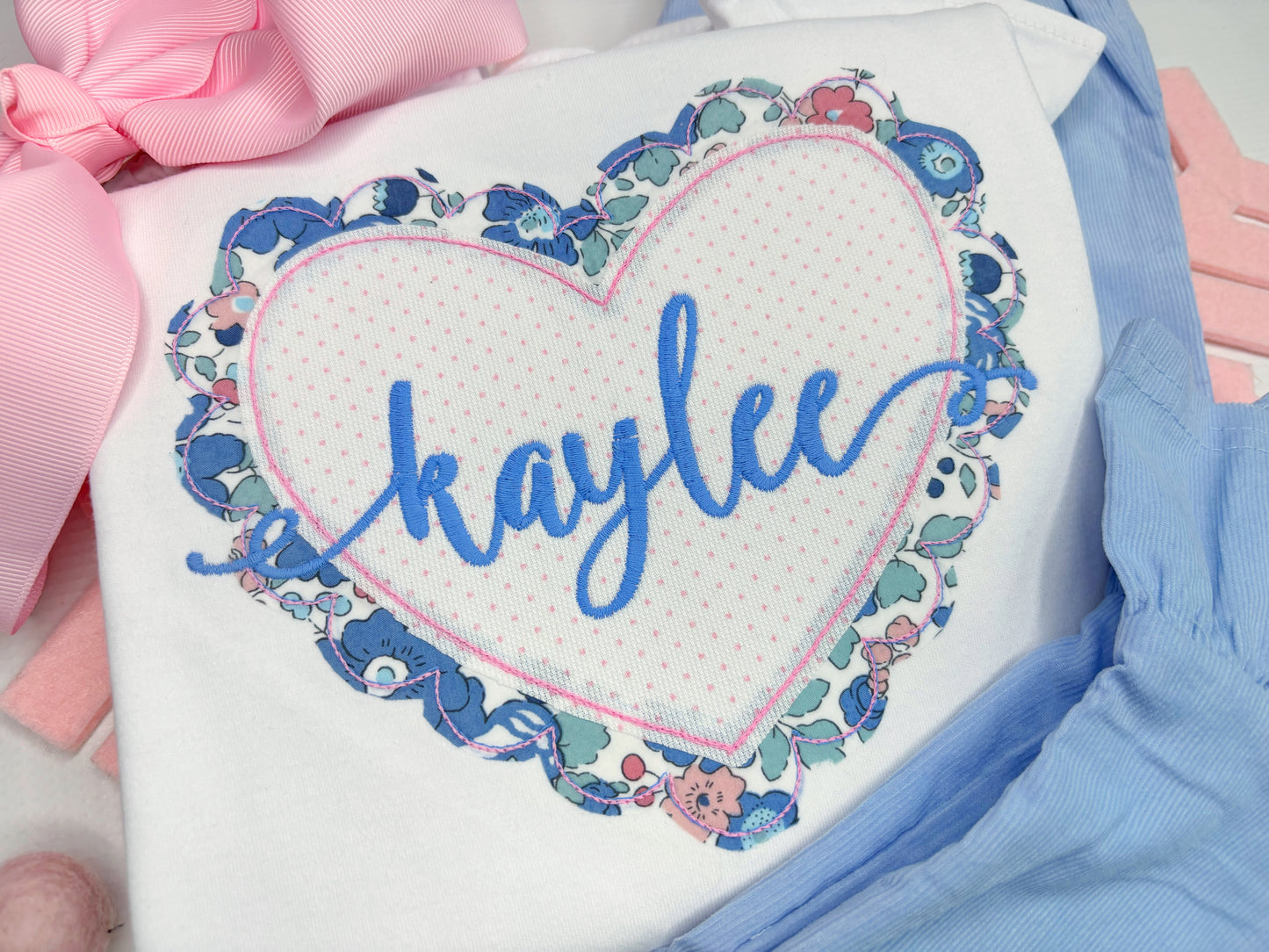 Blue Bell Valentine Design