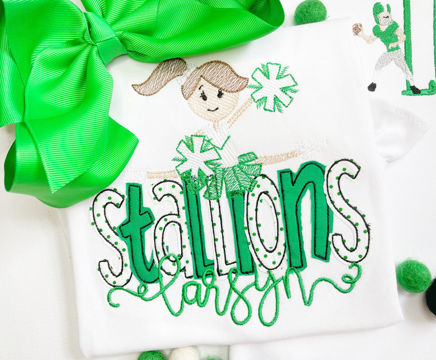 Team Name/Cheerleader Spirit Design