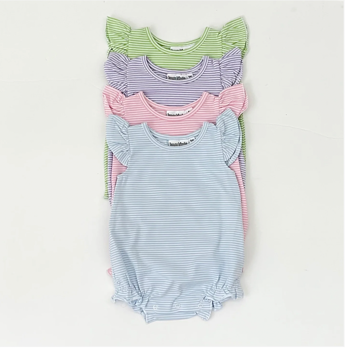 Lilly P Monogram Angel Sleeve Bubbles
