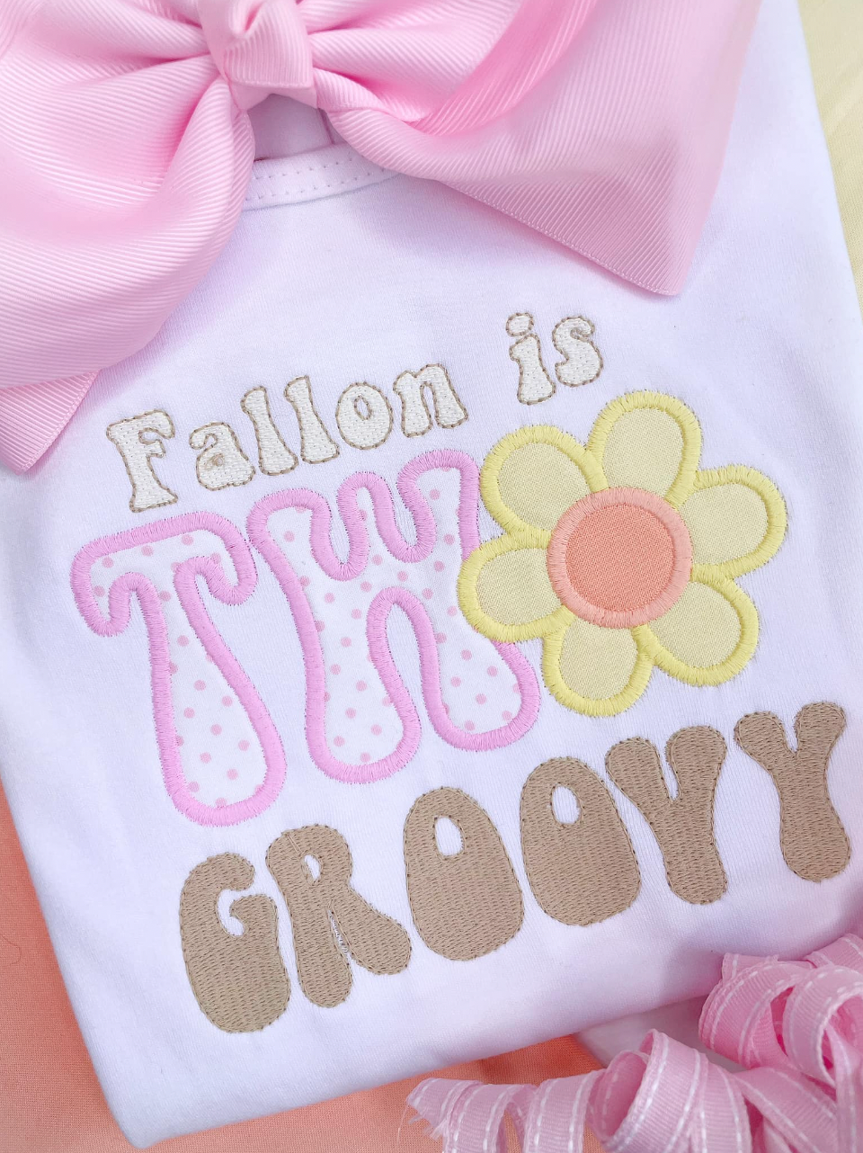 TWO Groovy Birthday Design