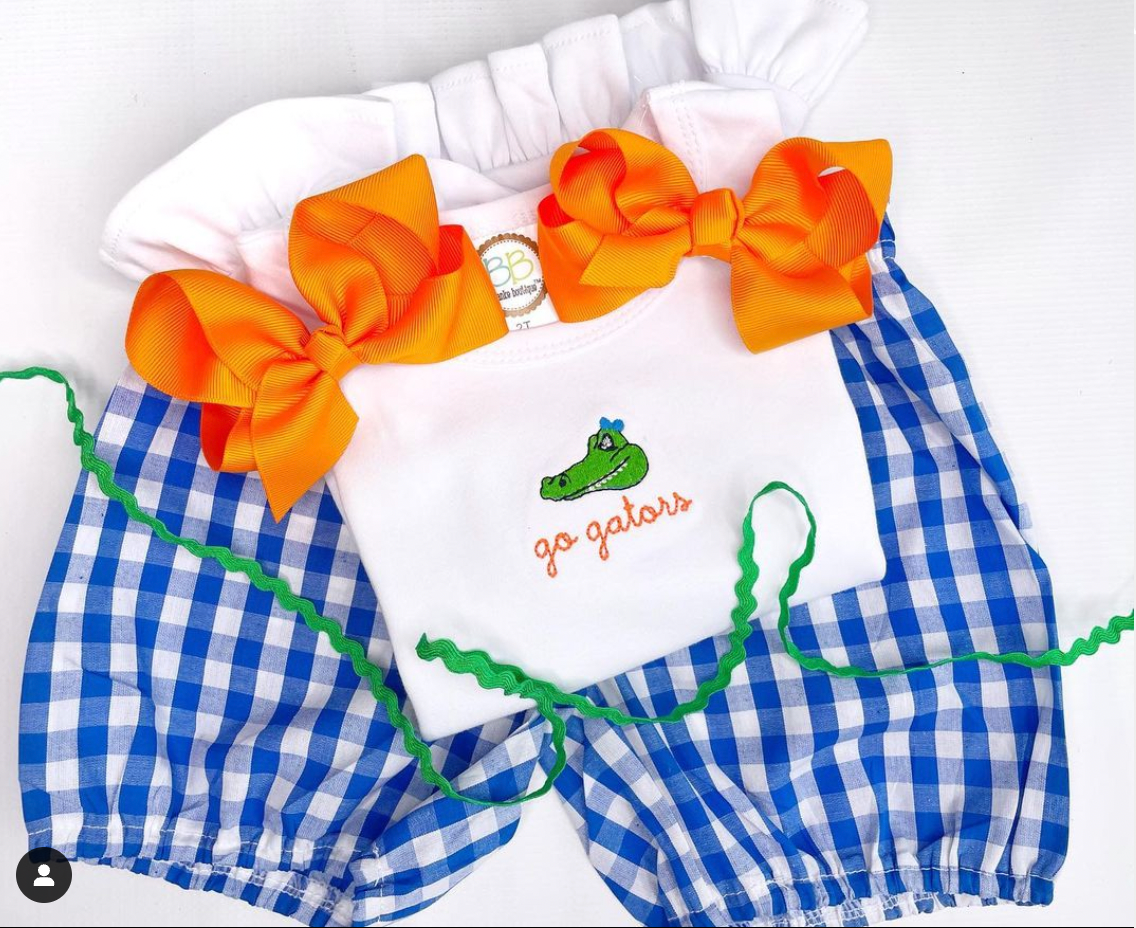 Girls Team Spirit Bloomer Set