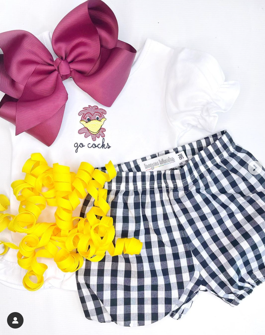 Girls Team Spirit Bloomer Set