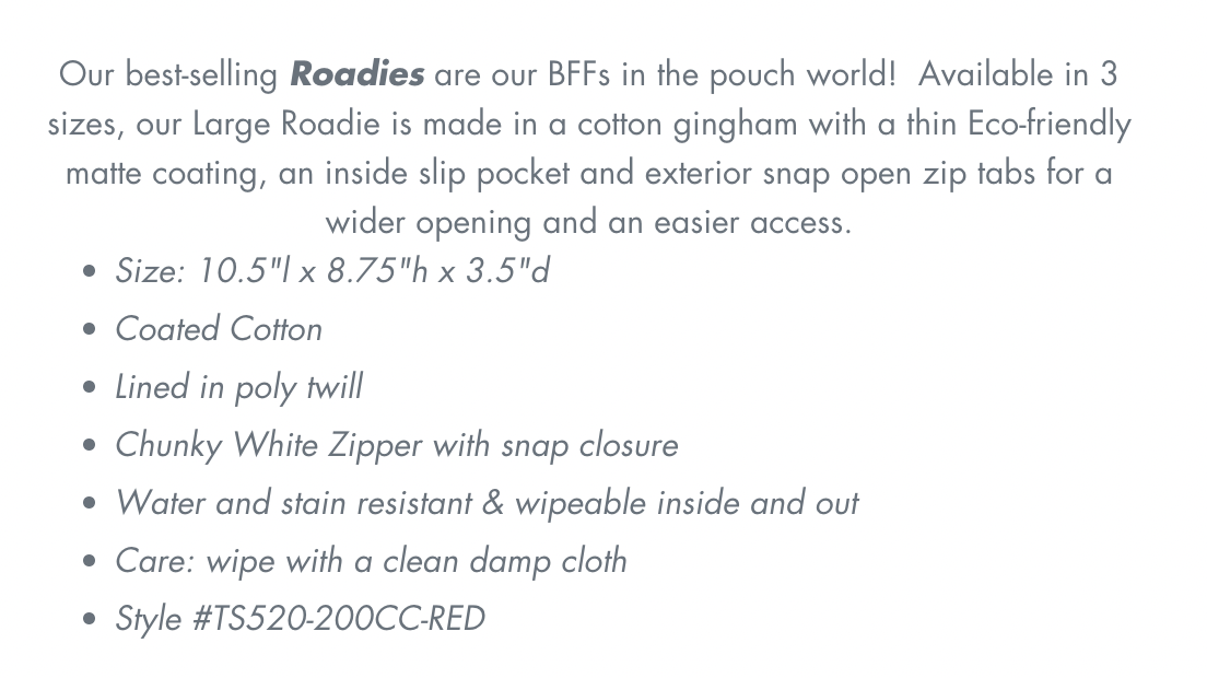 Roadie Medium Size Travel Bag