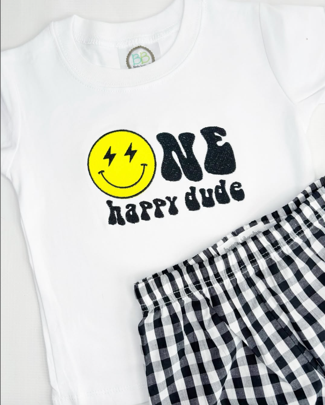 ONE Happy Dude Birthday Shirt