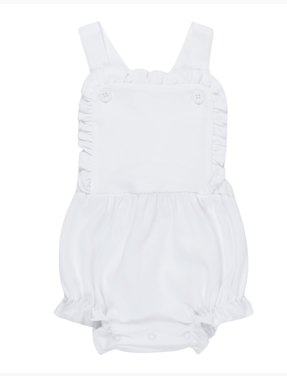 Patriotic Crest Ruffled Sun Suit