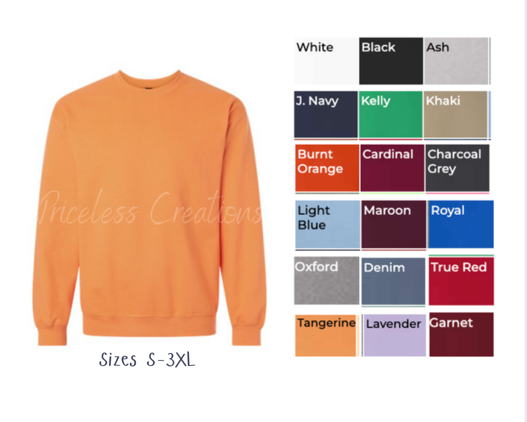 2025 Team Felt Sweatshirts