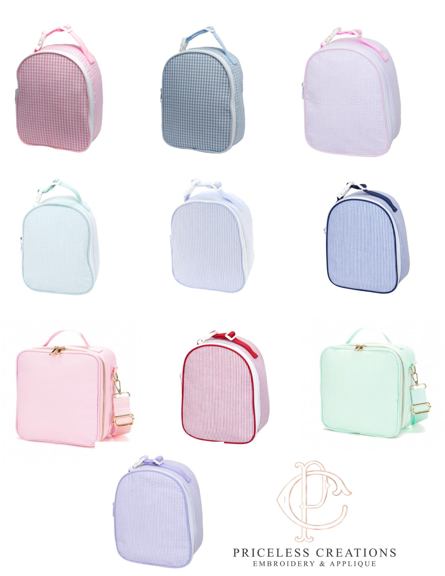 Seersucker Lunchboxes