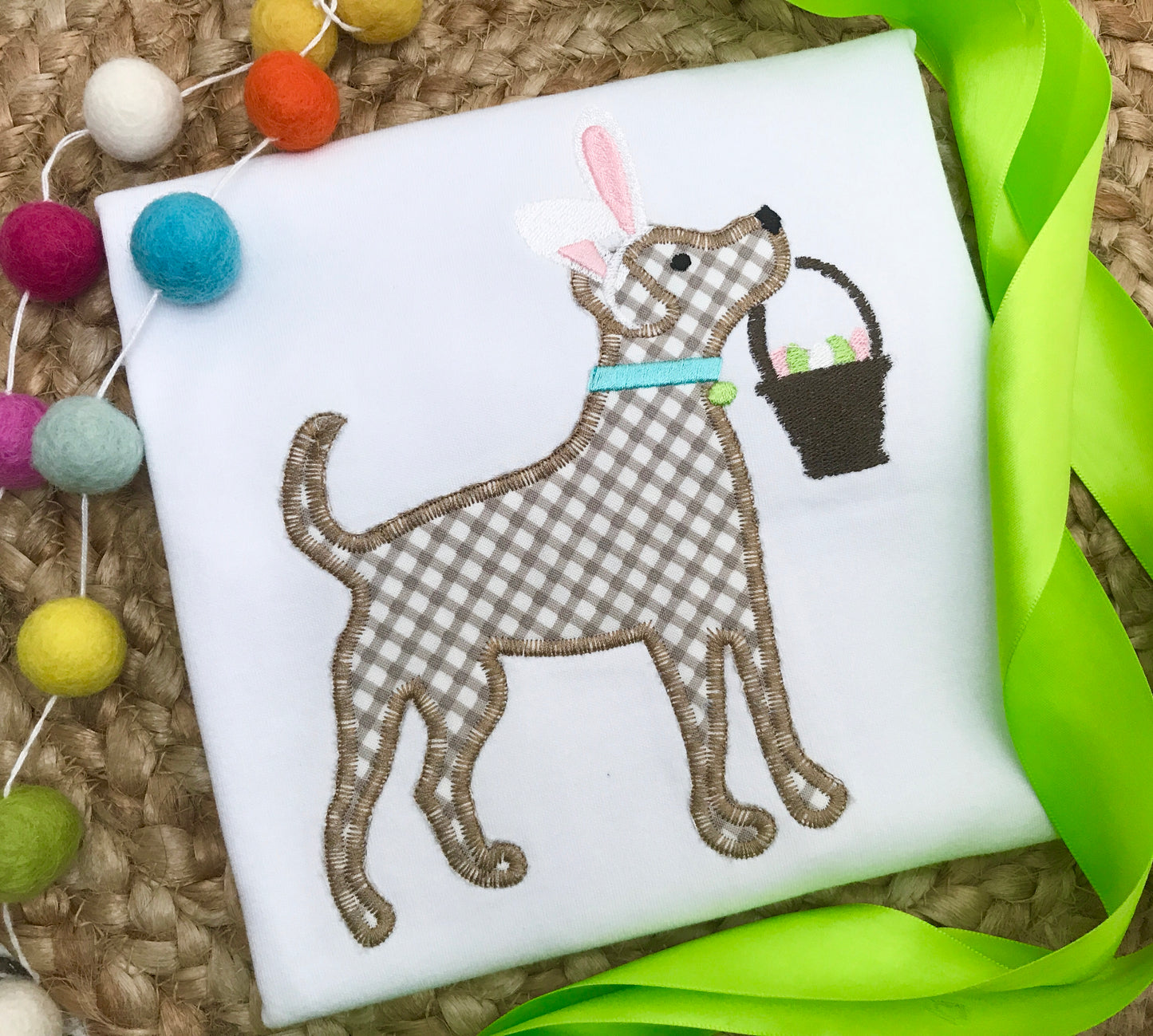 Easter Pup and Basket