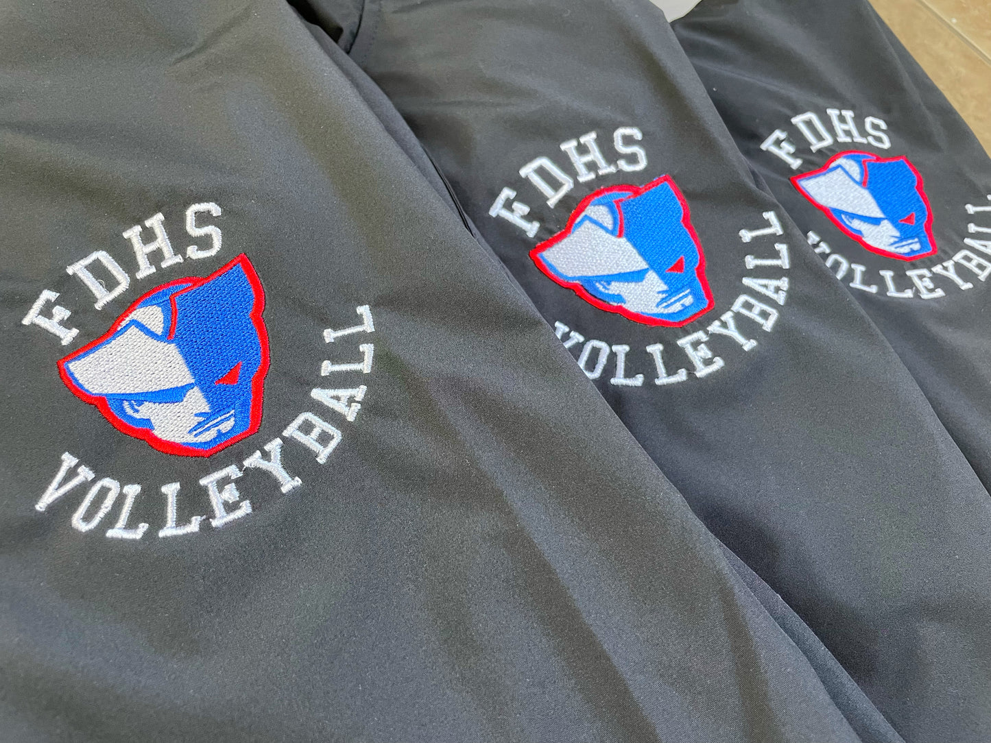 Local High School Windbreakers