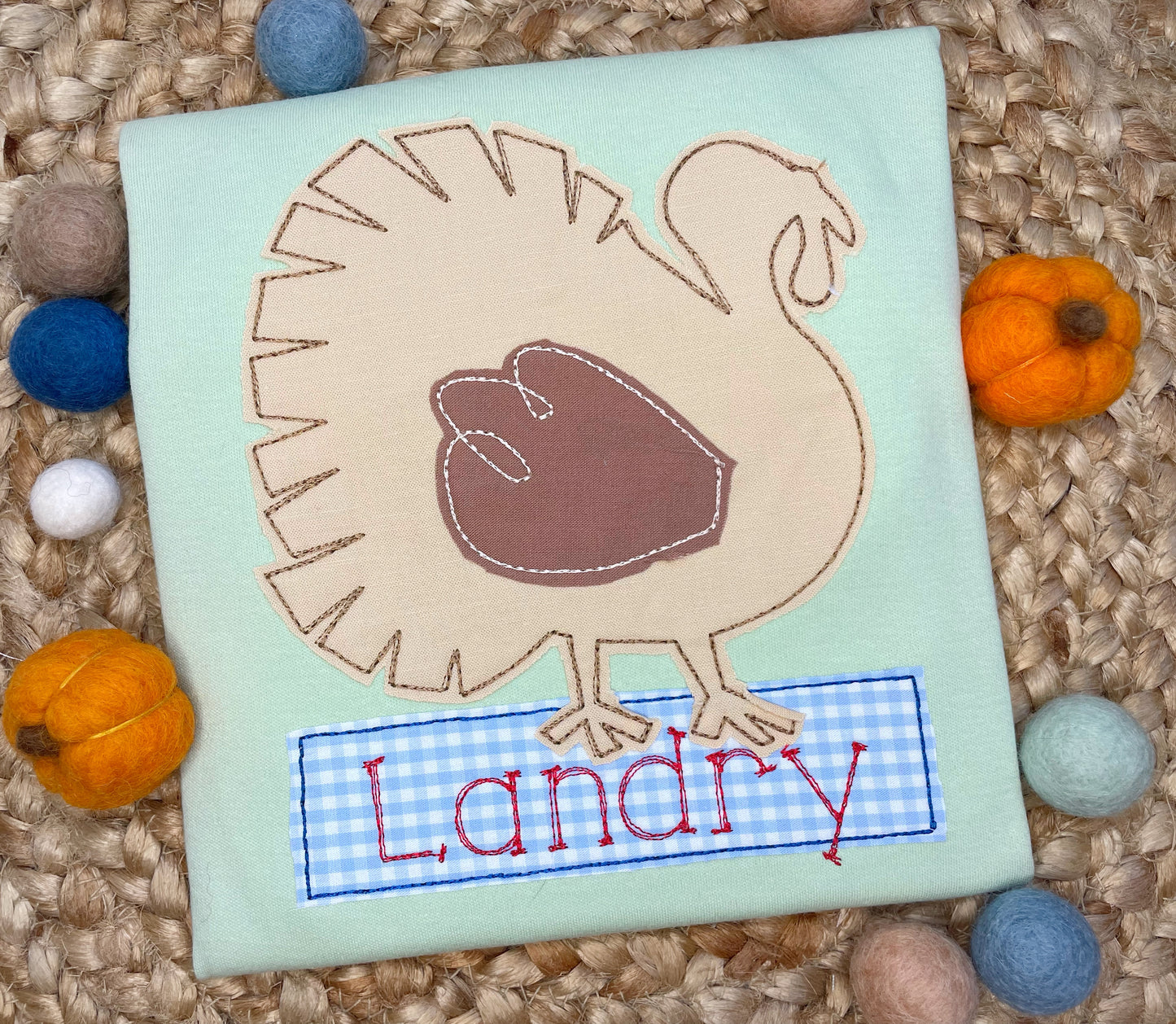 Boy's Simple Turkey Design